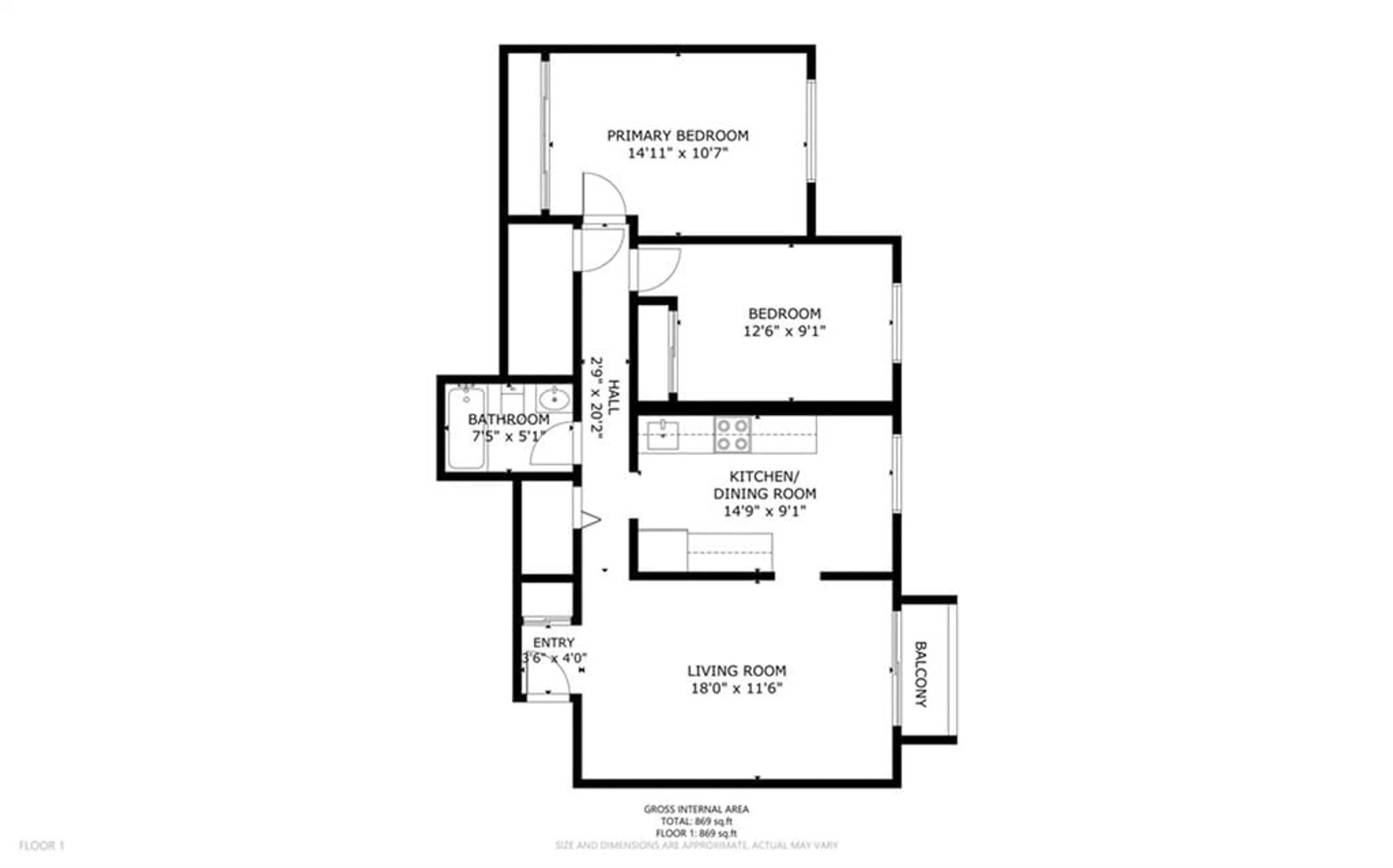 Floor plan for 323 MAIN St #302, Merrickville Ontario K0G 1N0