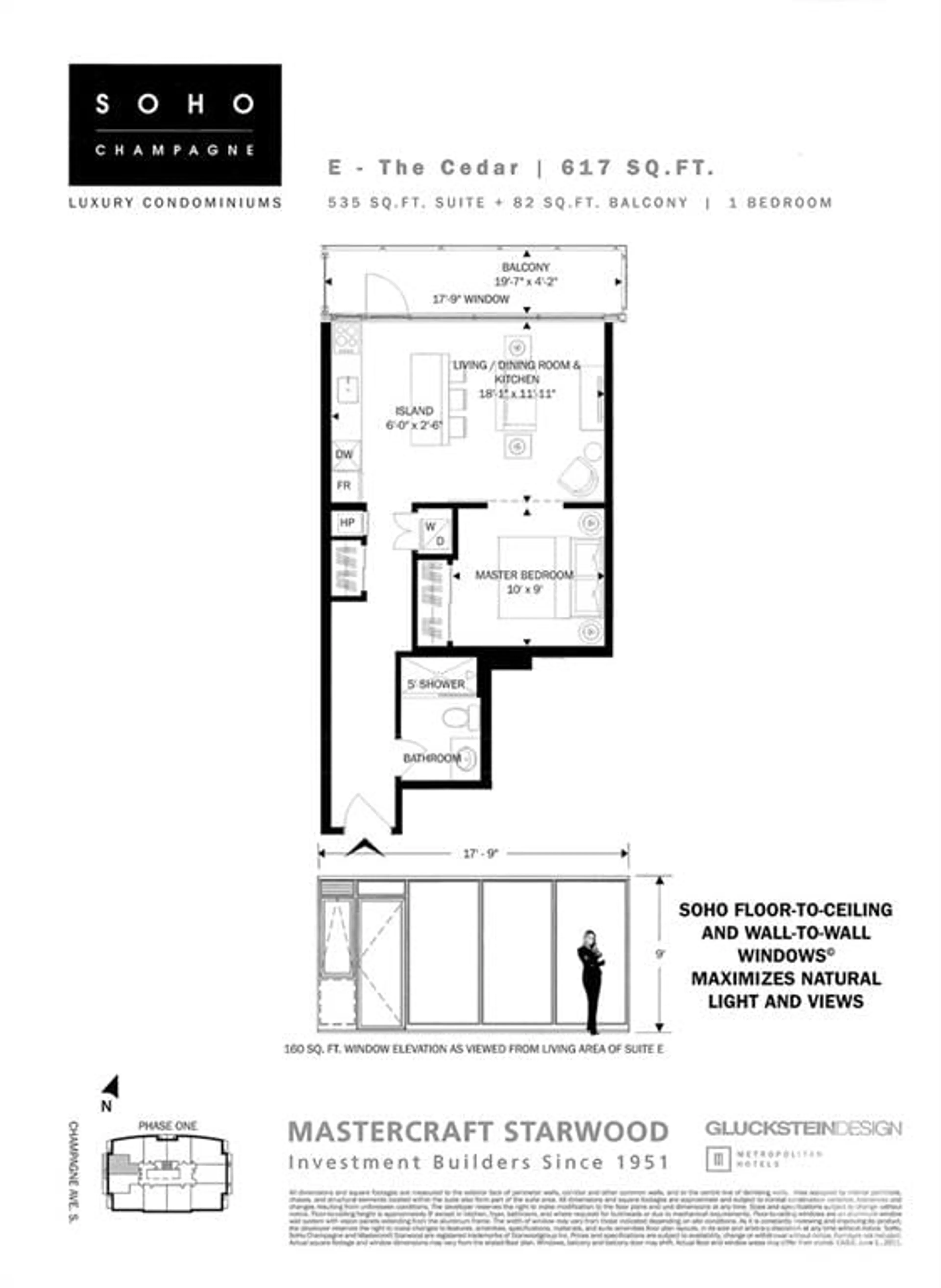 Floor plan for 111 CHAMPAGNE Ave #403, Ottawa Ontario K1S 5V3