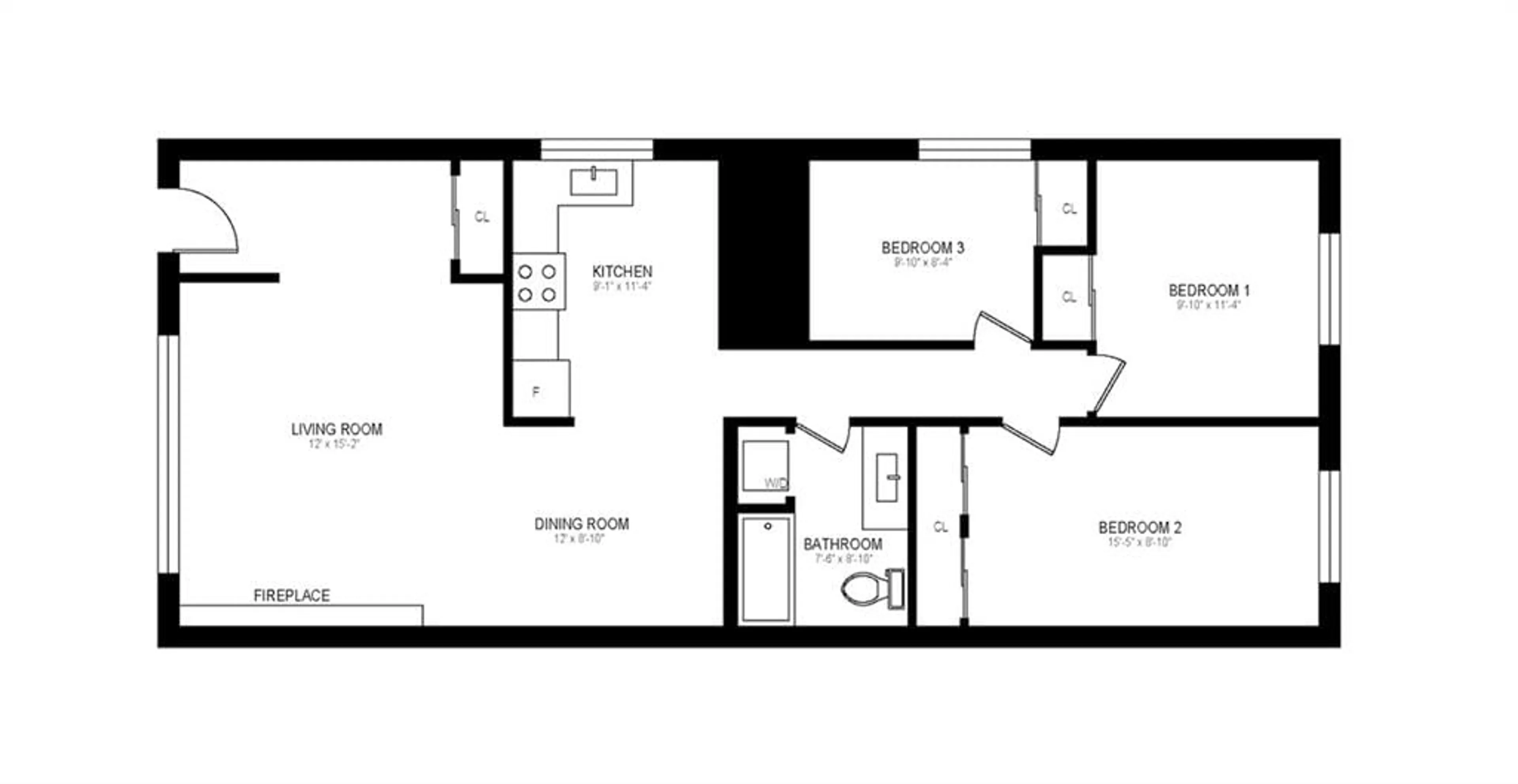 Floor plan for 2653 DON St, Ottawa Ontario K2B 6Y2