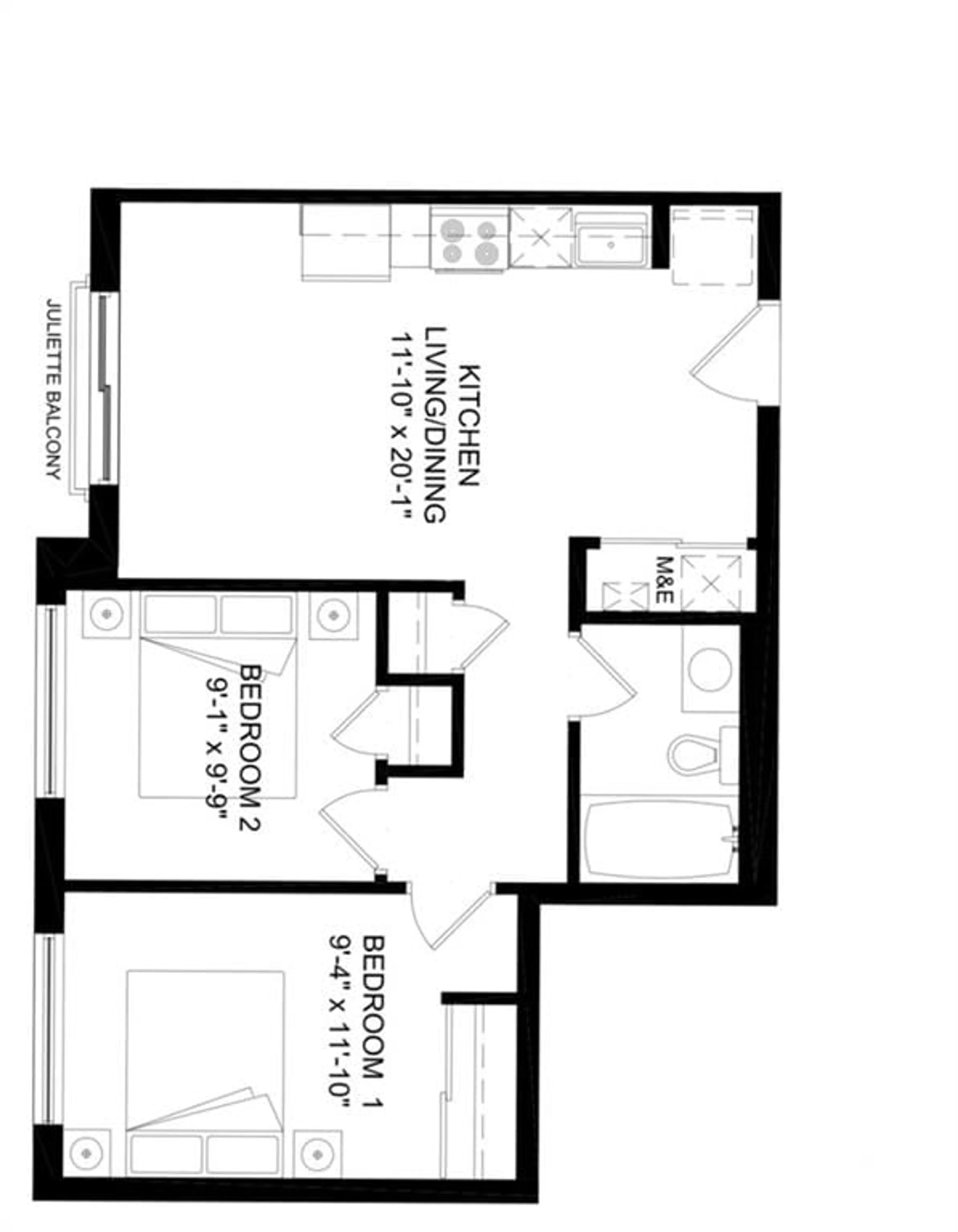 Floor plan for 315 TERRAVITA Pvt #307, Ottawa Ontario K1V 2S1