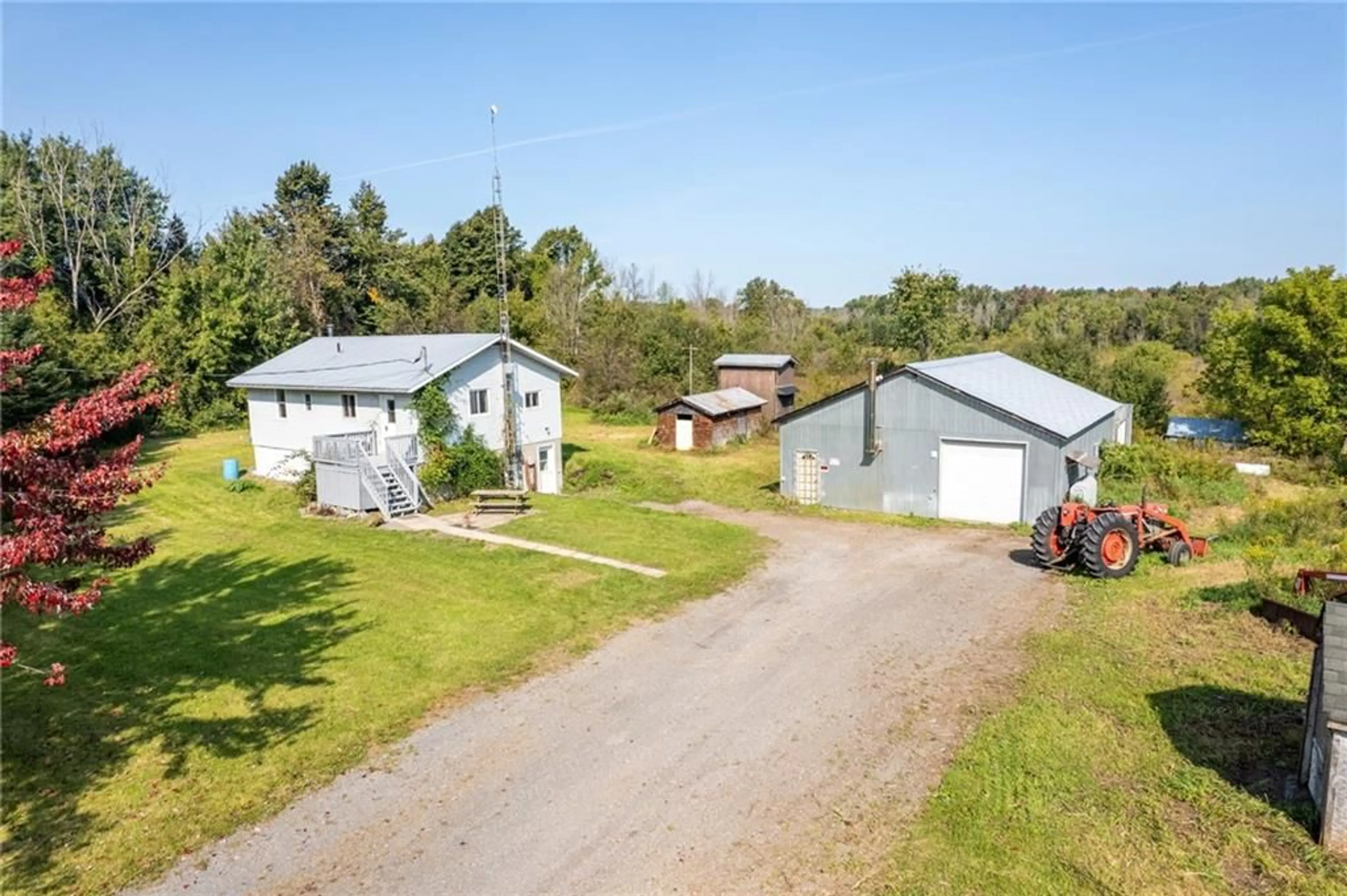 Frontside or backside of a home, cottage for 16505 BLACK RIVER Rd, South Stormont Ontario K0C 1R0