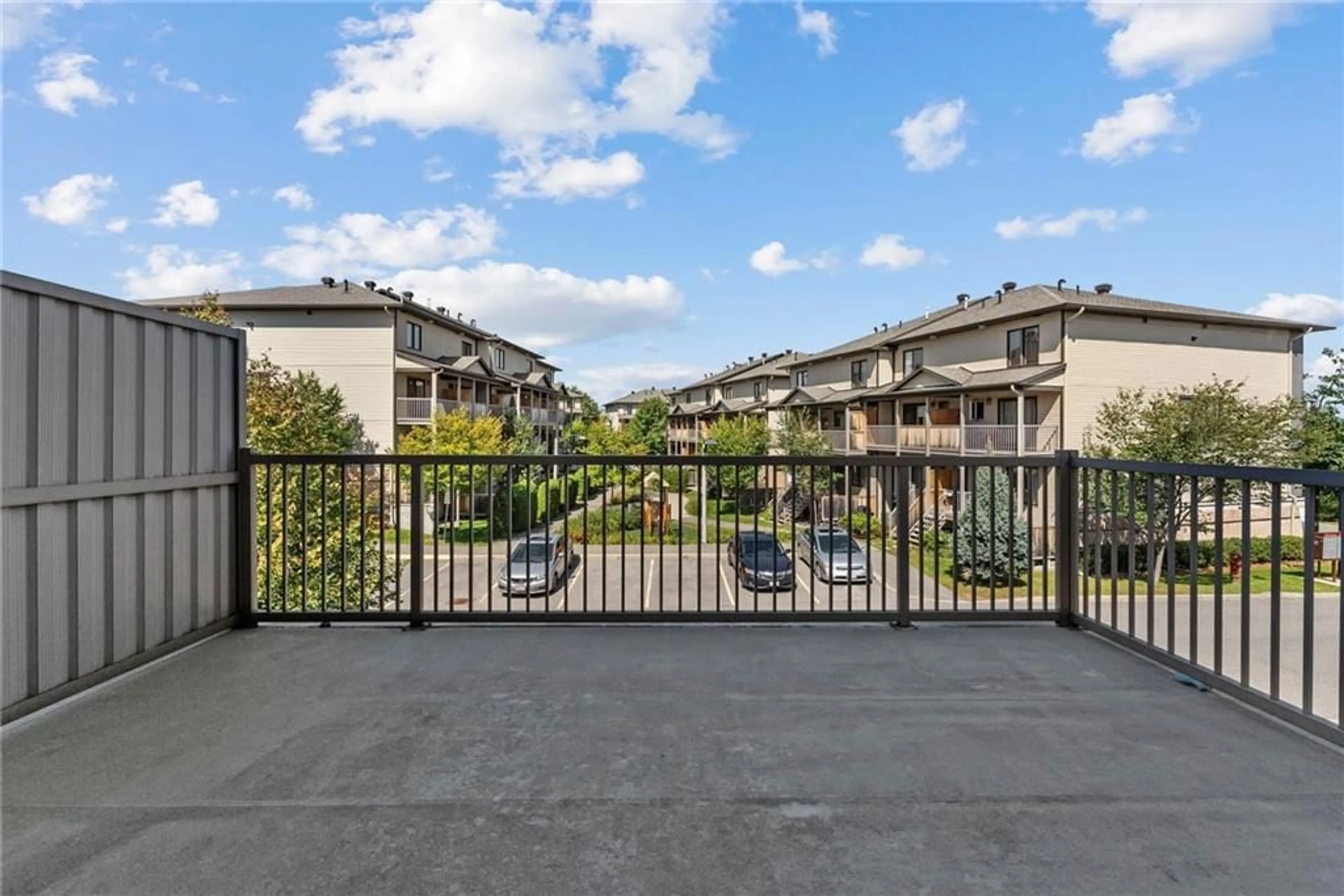 A pic from exterior of the house or condo, the fenced backyard for 57 MERSEY Dr, Kanata Ontario K2K 0H2