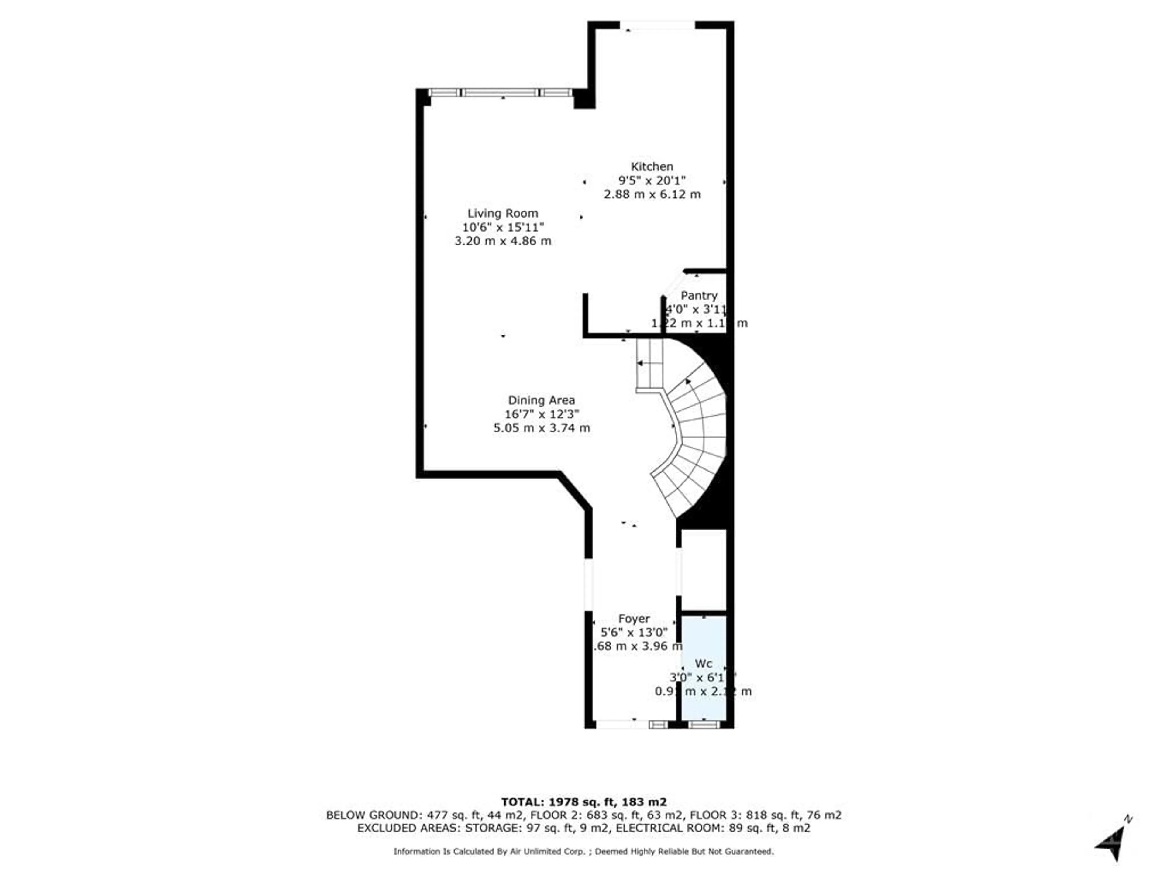 Floor plan for 758 PERCIFOR Way, Ottawa Ontario K1W 0B7