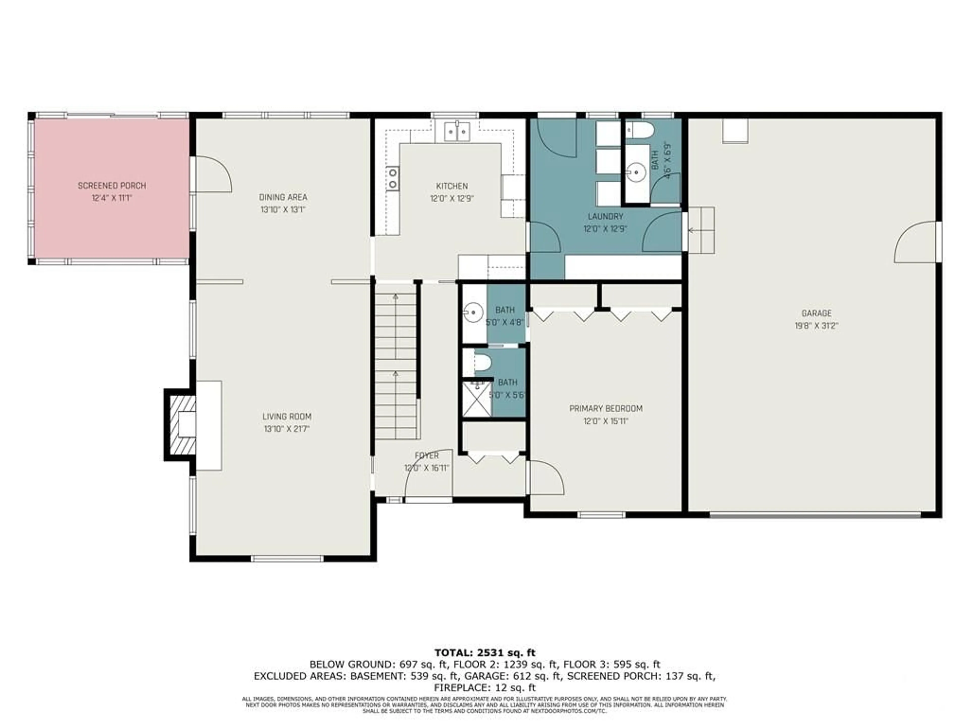 Floor plan for 249 BRACKEN Ave, Smiths Falls Ontario K7A 4S4