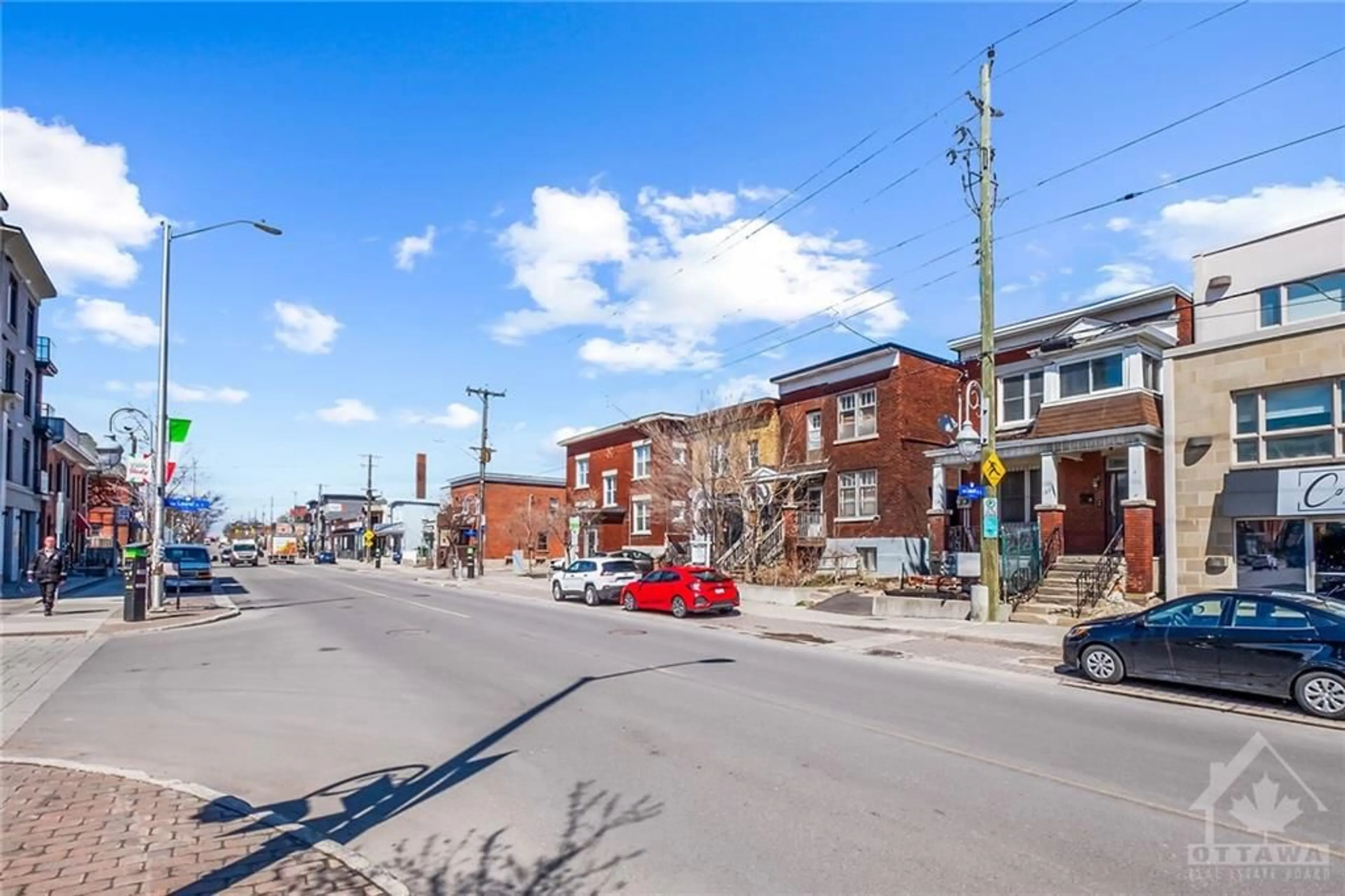 A pic from exterior of the house or condo, the street view for 189 PRESTON St, Ottawa Ontario K1R 7P8