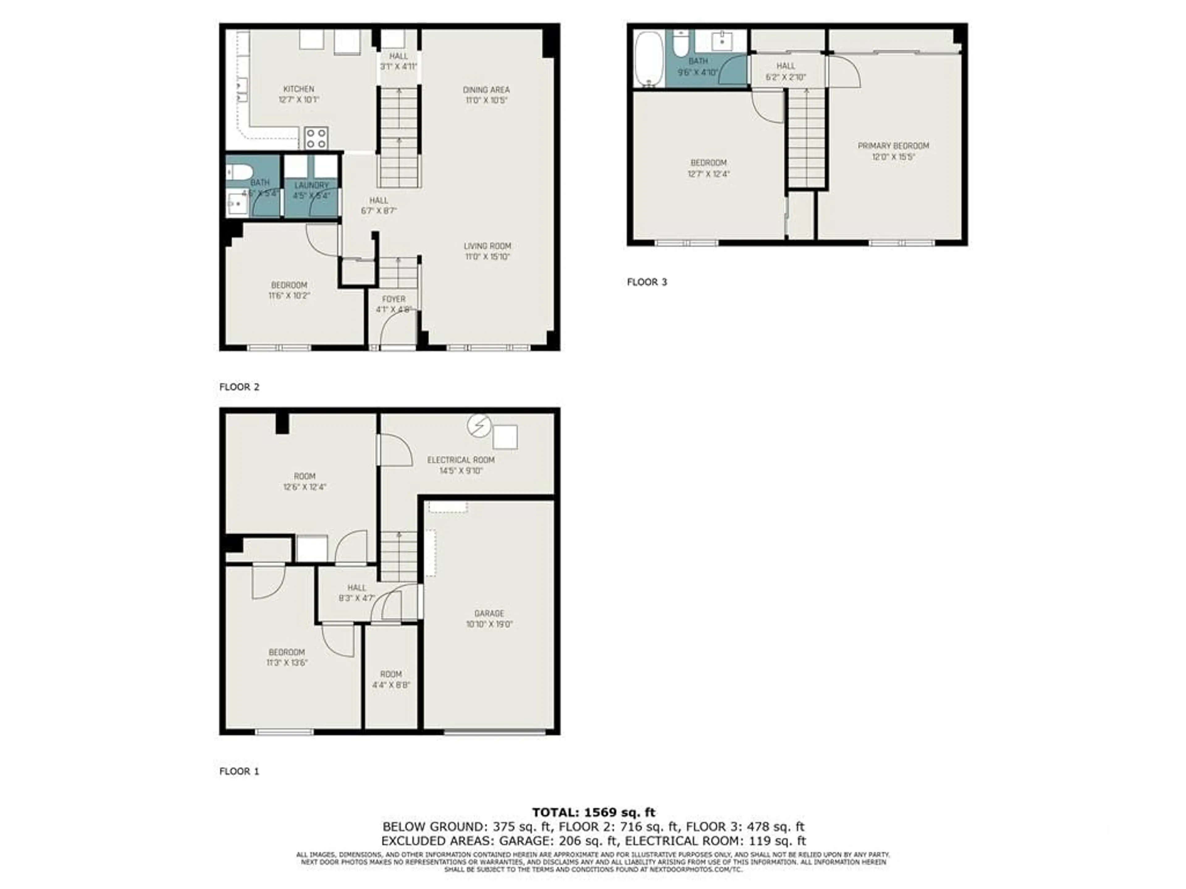 Floor plan for 75 SANDWALK Pvt, Ottawa Ontario K1V 1M6