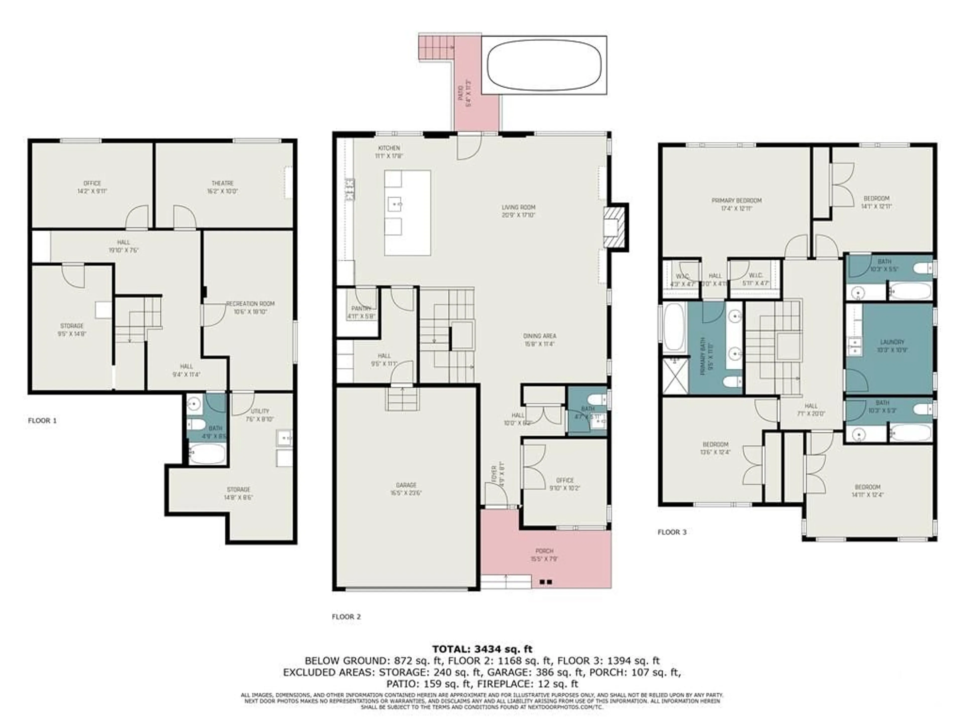 Floor plan for 204 AVRO Cir, Ottawa Ontario K1K 4Y9