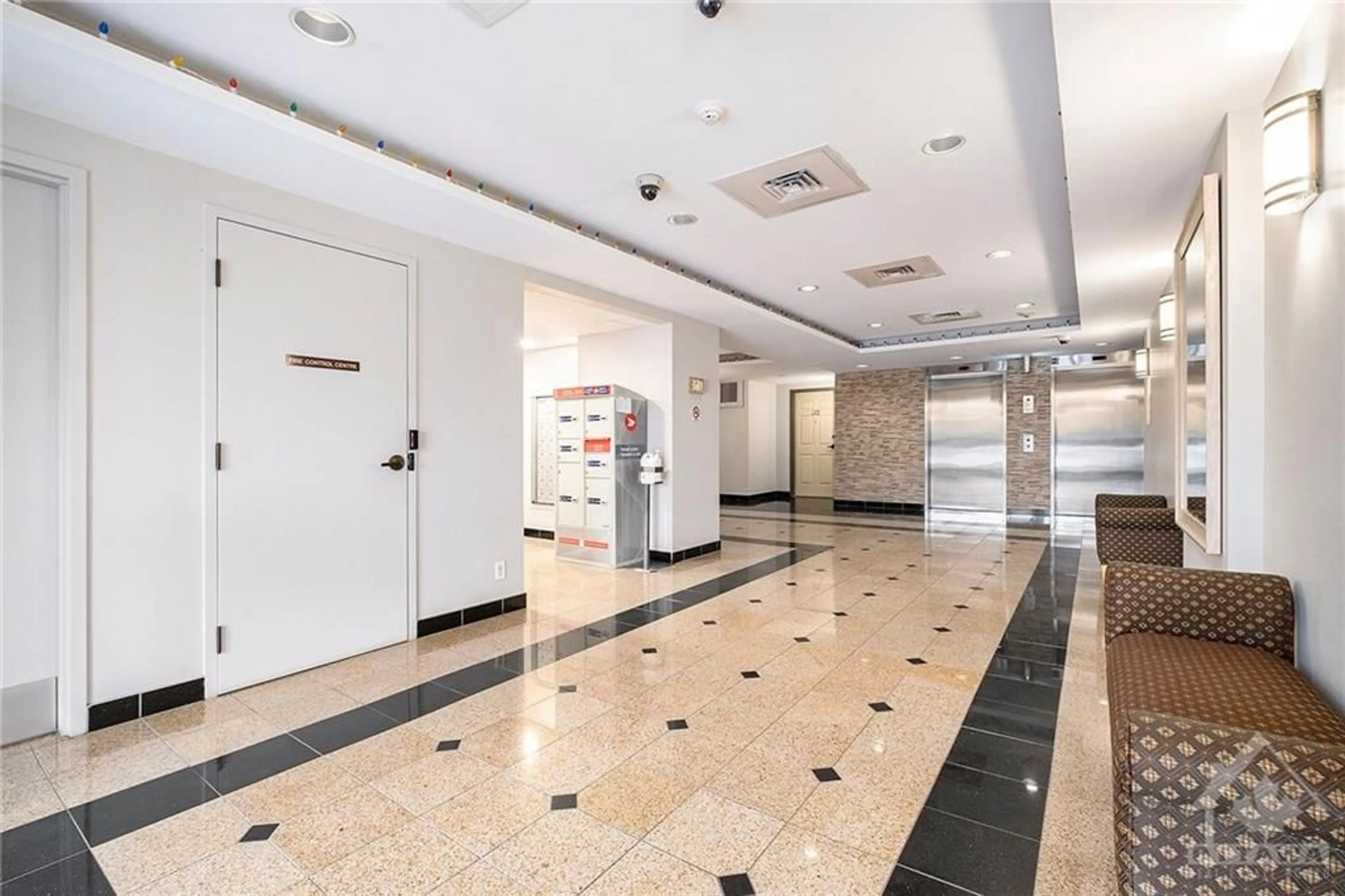 Indoor lobby, unknown floor for 120 GRANT CARMAN Dr #703, Ottawa Ontario K2E 1C8