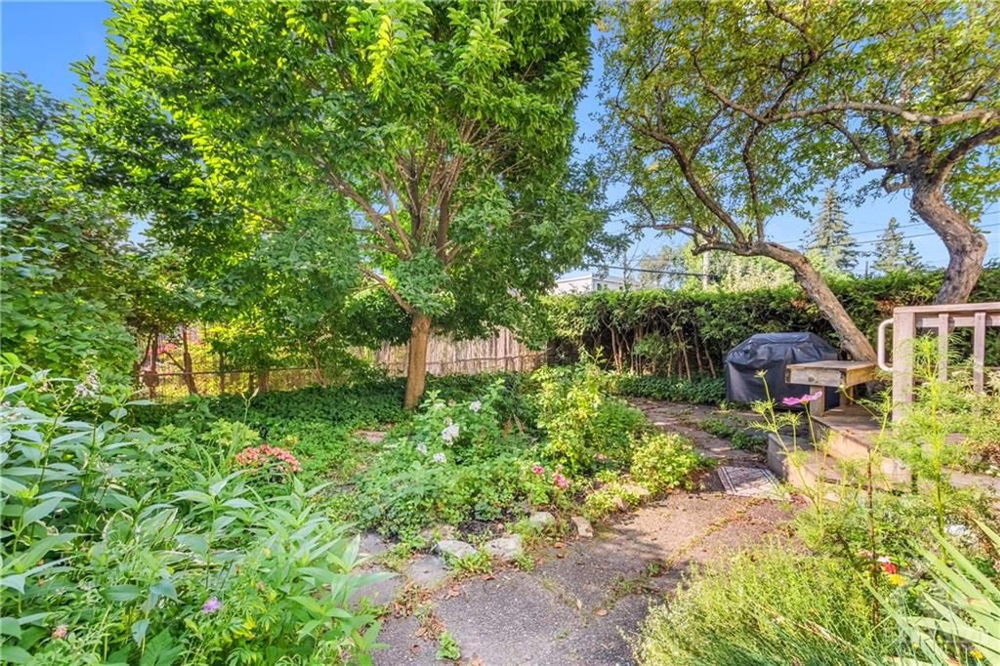 Patio, the fenced backyard for 50 NEWBURY Ave, Nepean Ontario K2E 6K8