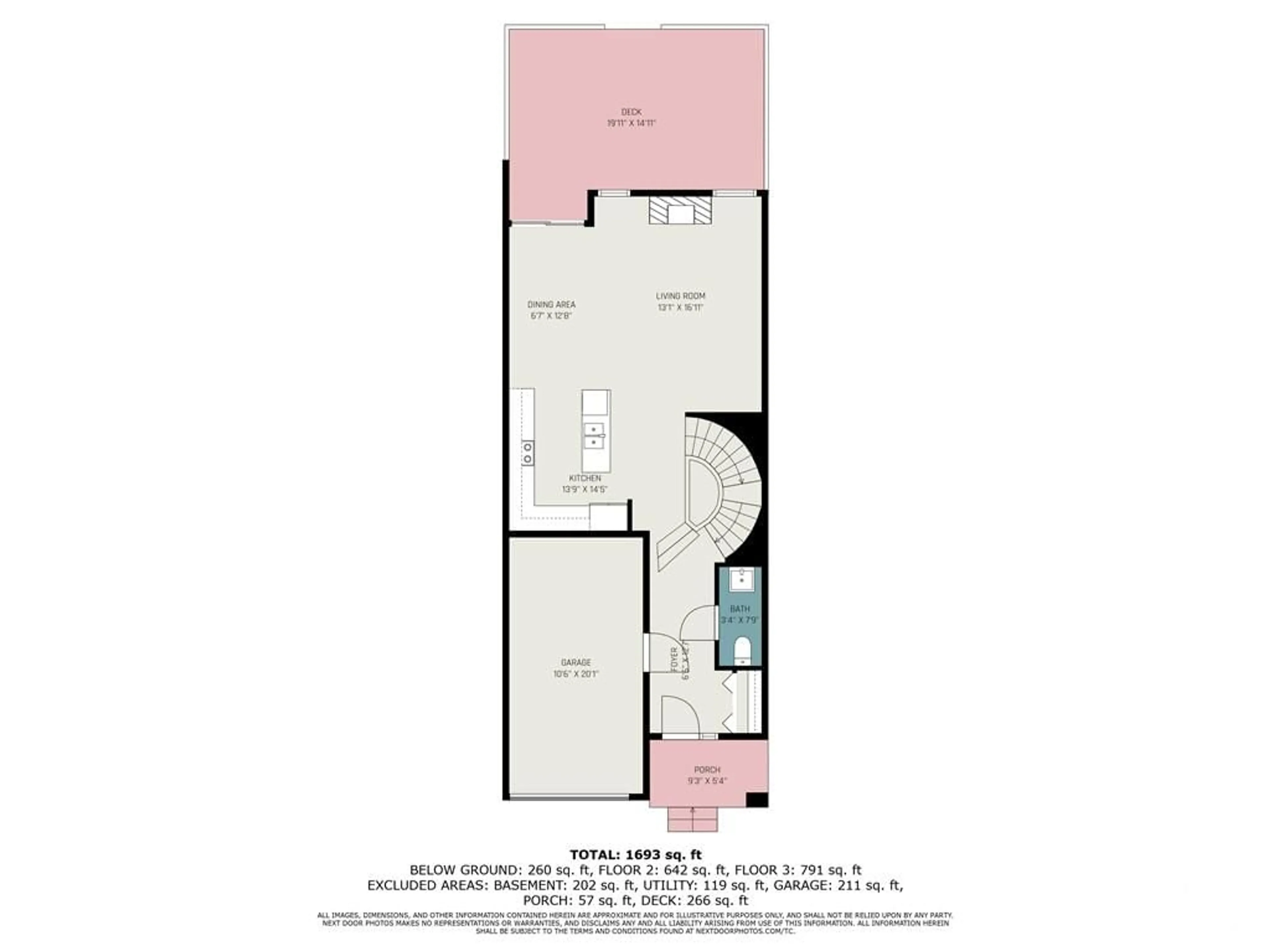 Floor plan for 1831 ARROWGRASS Way, Ottawa Ontario K4A 0H9