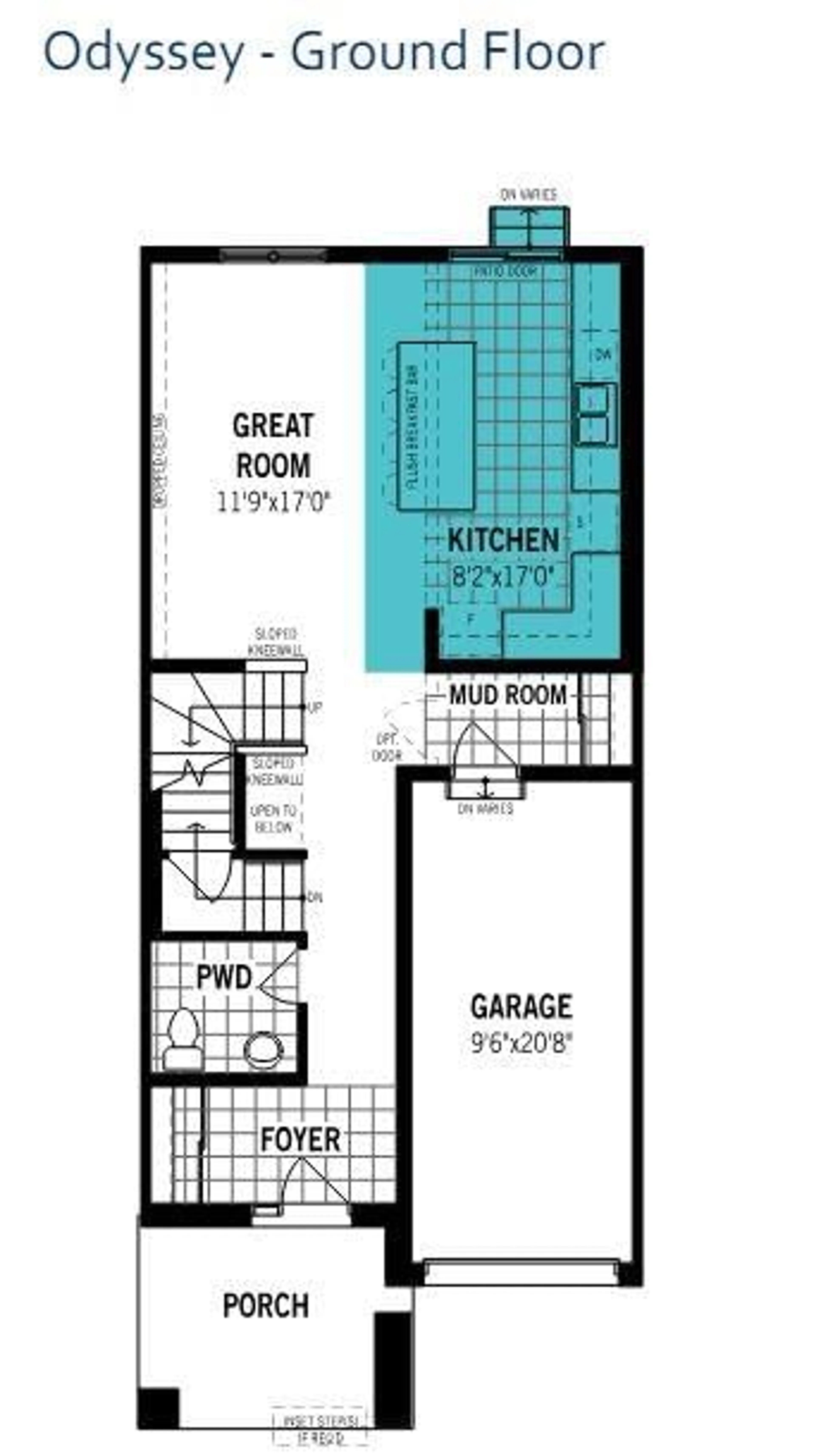 Floor plan for 626 KEATONS Way, Kemptville Ontario K0G 1J0