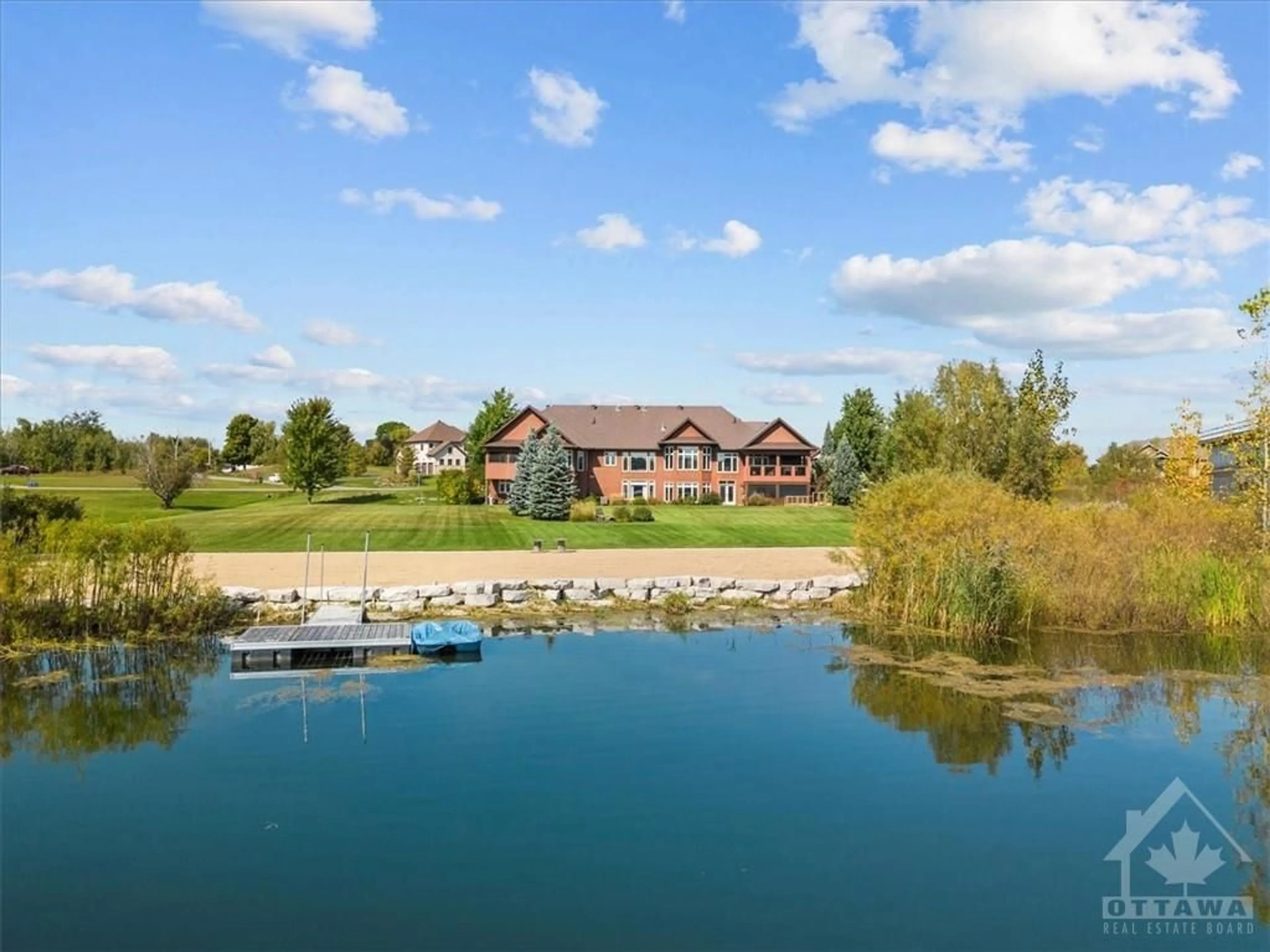 A pic from exterior of the house or condo, the view of lake or river for 245 WEST LAKE Cir, Ottawa Ontario K0A 1L0