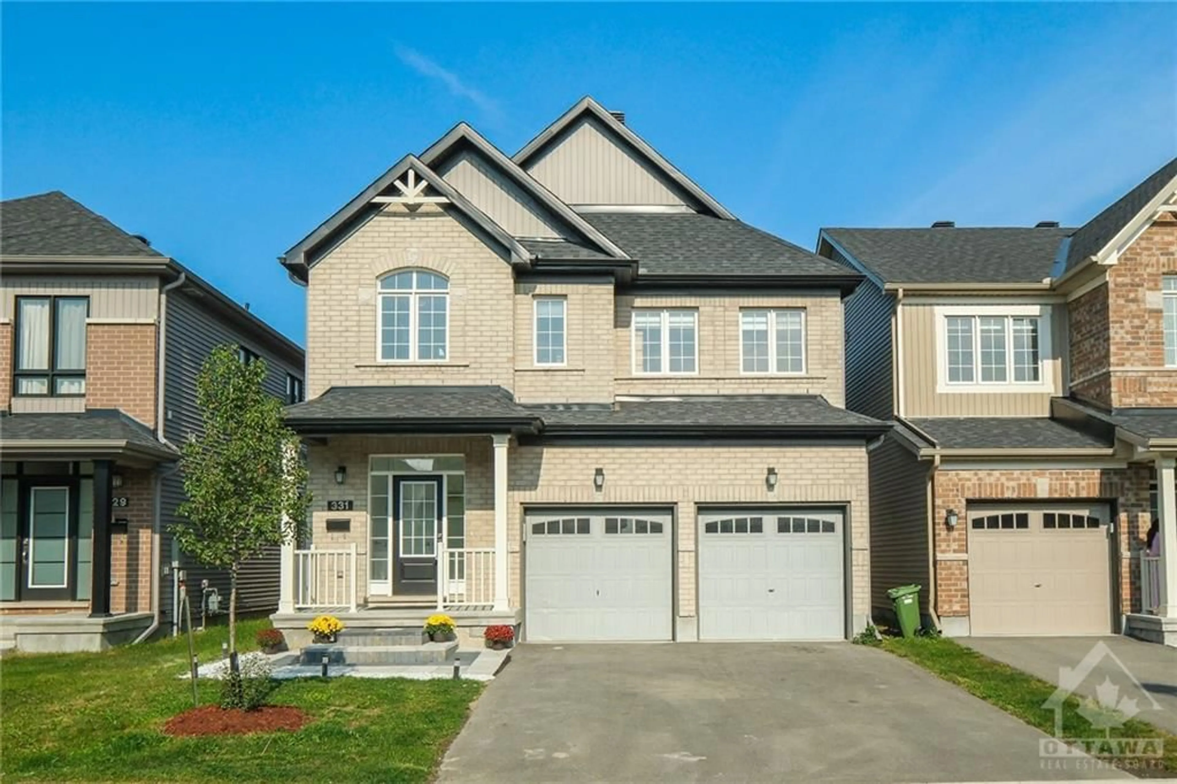 Frontside or backside of a home for 331 FINIAL Way, Ottawa Ontario K2J 6V9