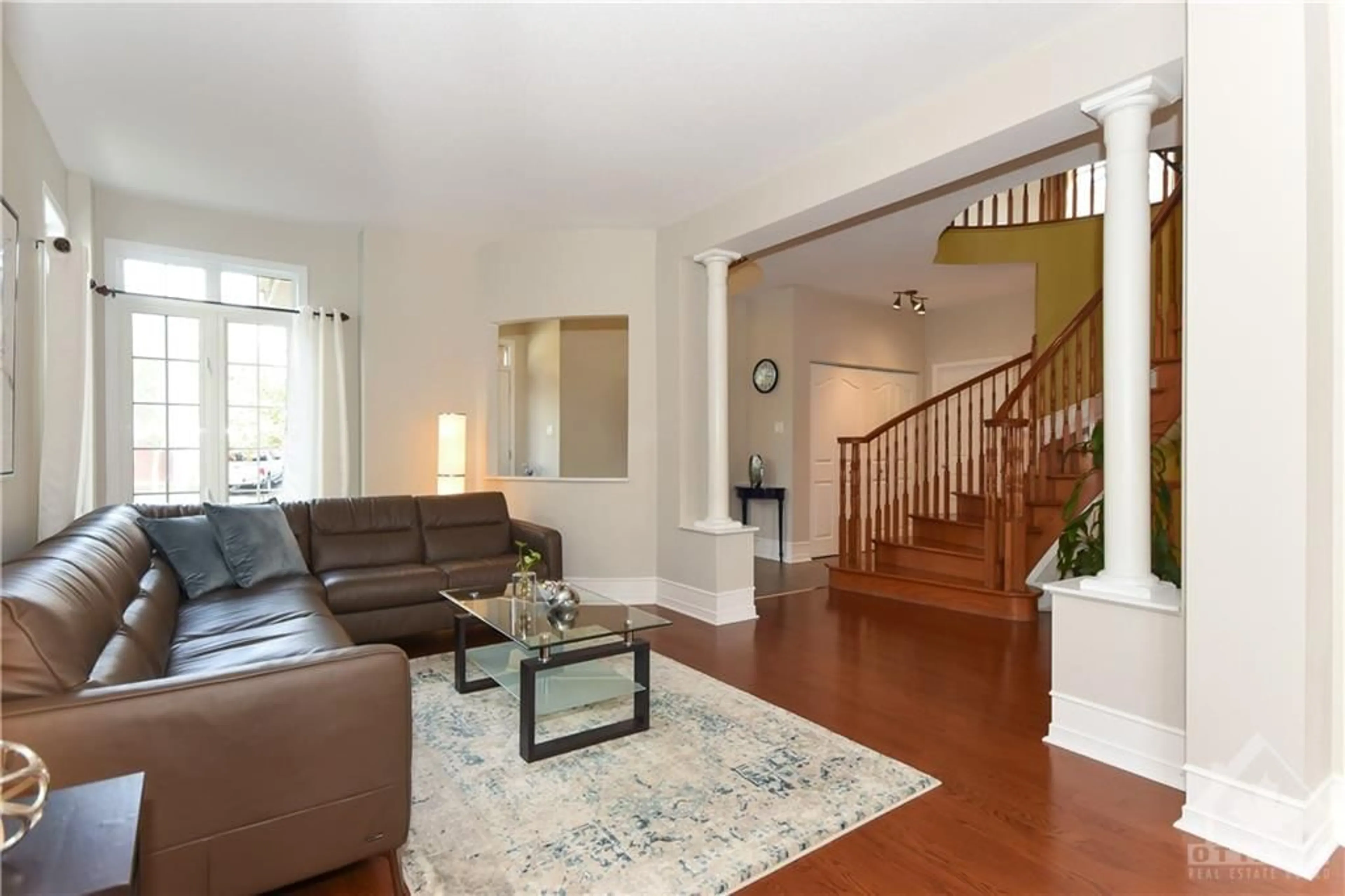 Living room, wood floors for 2208 CLENDENAN Cres, Ottawa Ontario K4A 4S9