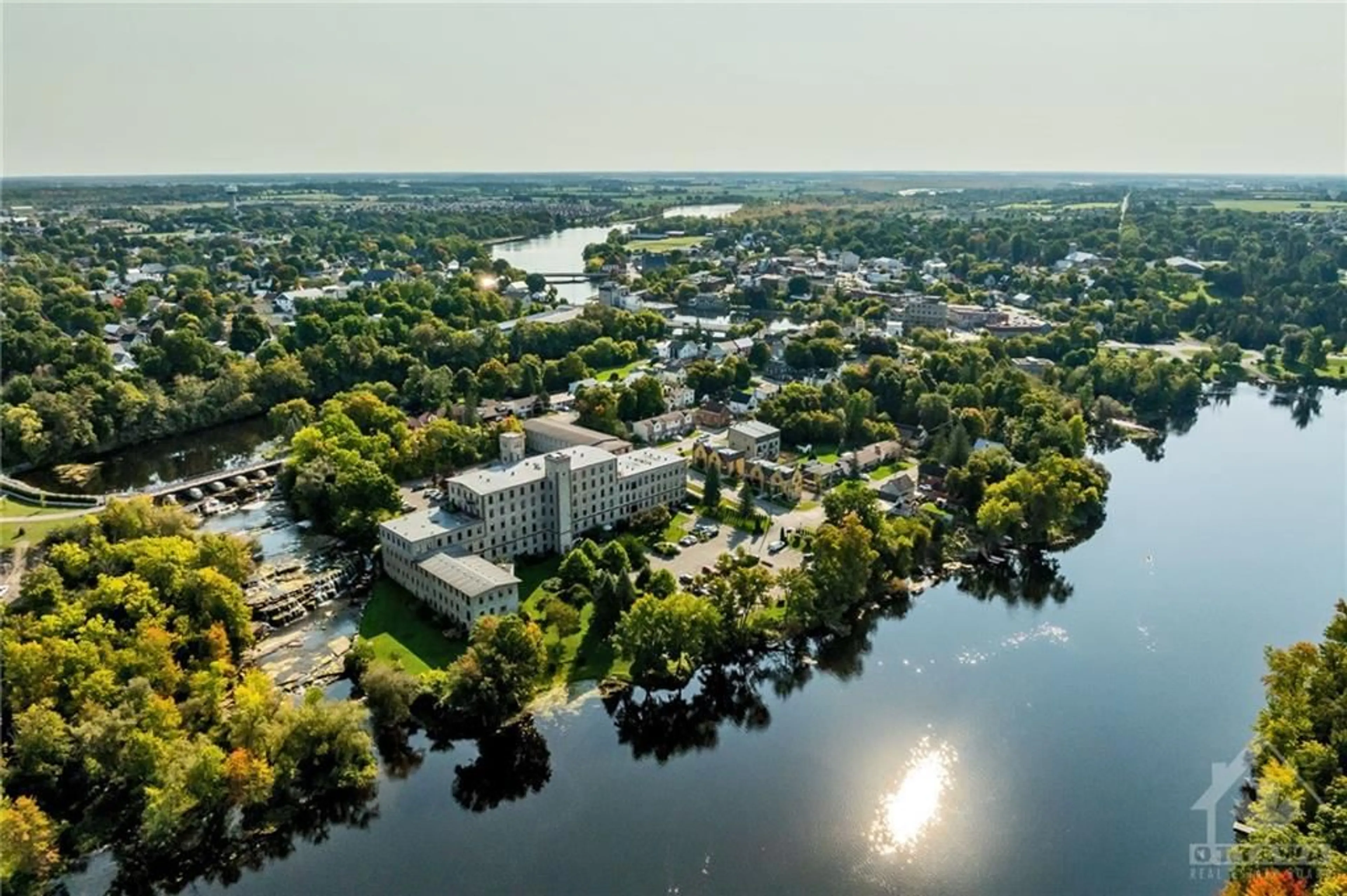 A pic from exterior of the house or condo, the view of lake or river for 1 ROSAMOND St #201, Almonte Ontario K0A 1A0