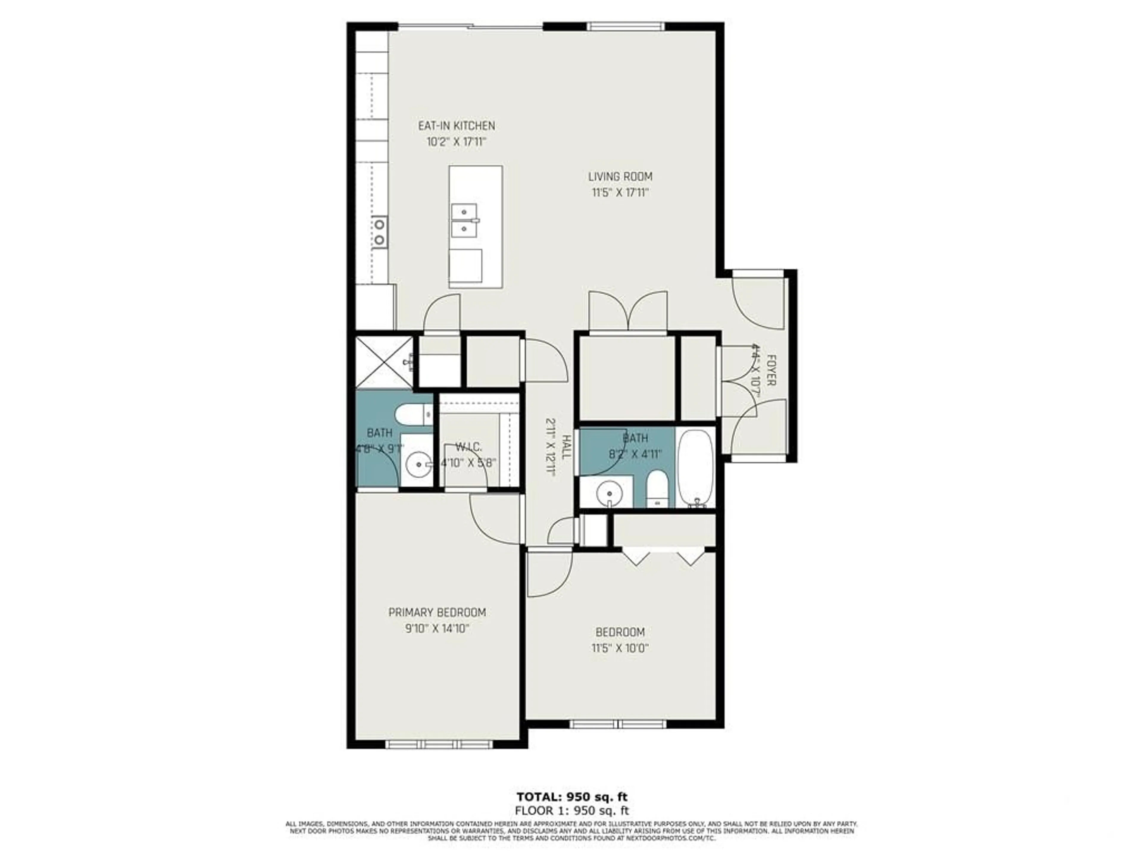 Floor plan for 56 B TAYSIDE Pvt, Ottawa Ontario K2J 2T3