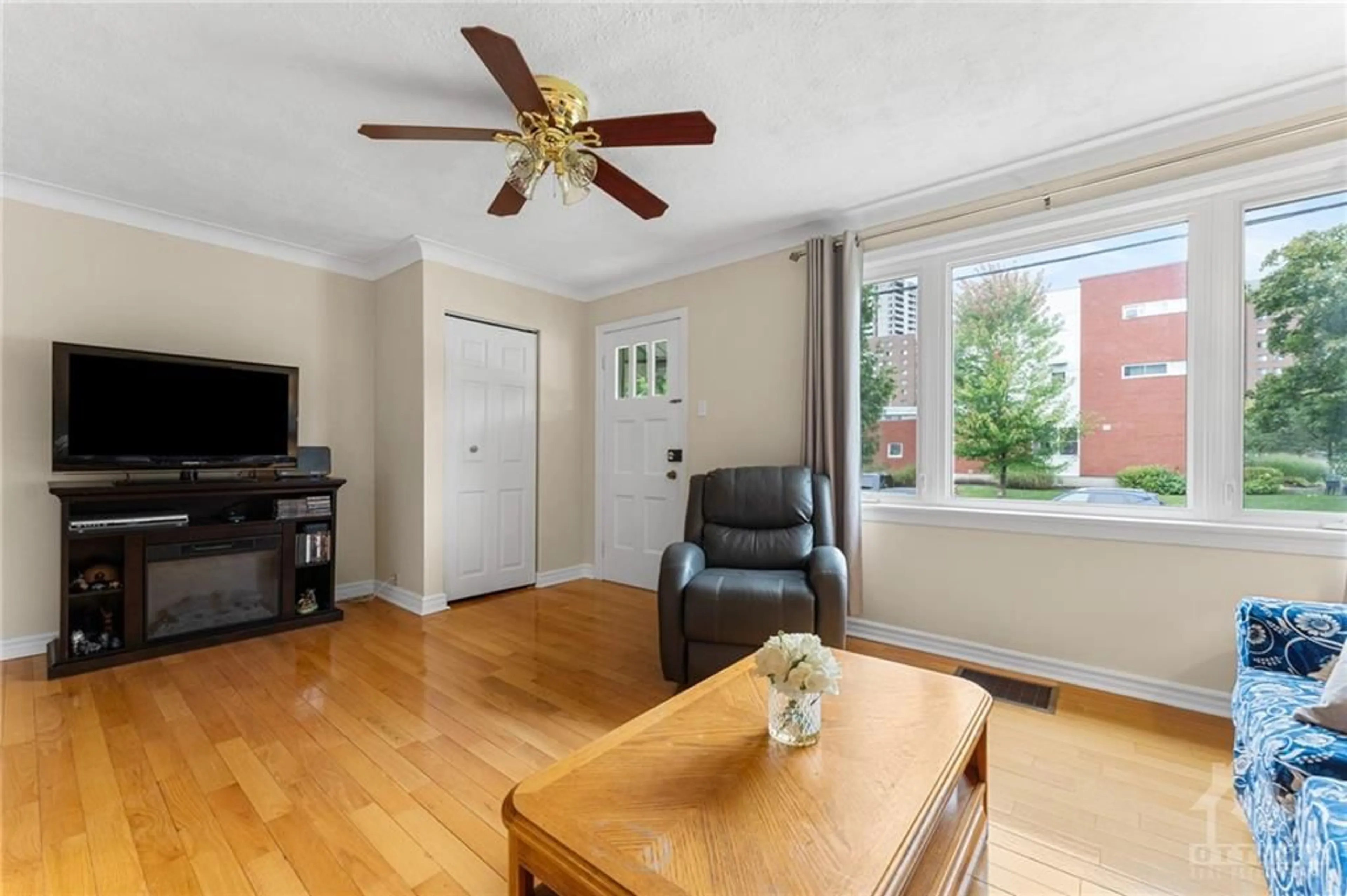 A pic of a room, wood floors for 2340 MIDWAY Ave, Ottawa Ontario K2B 6W5