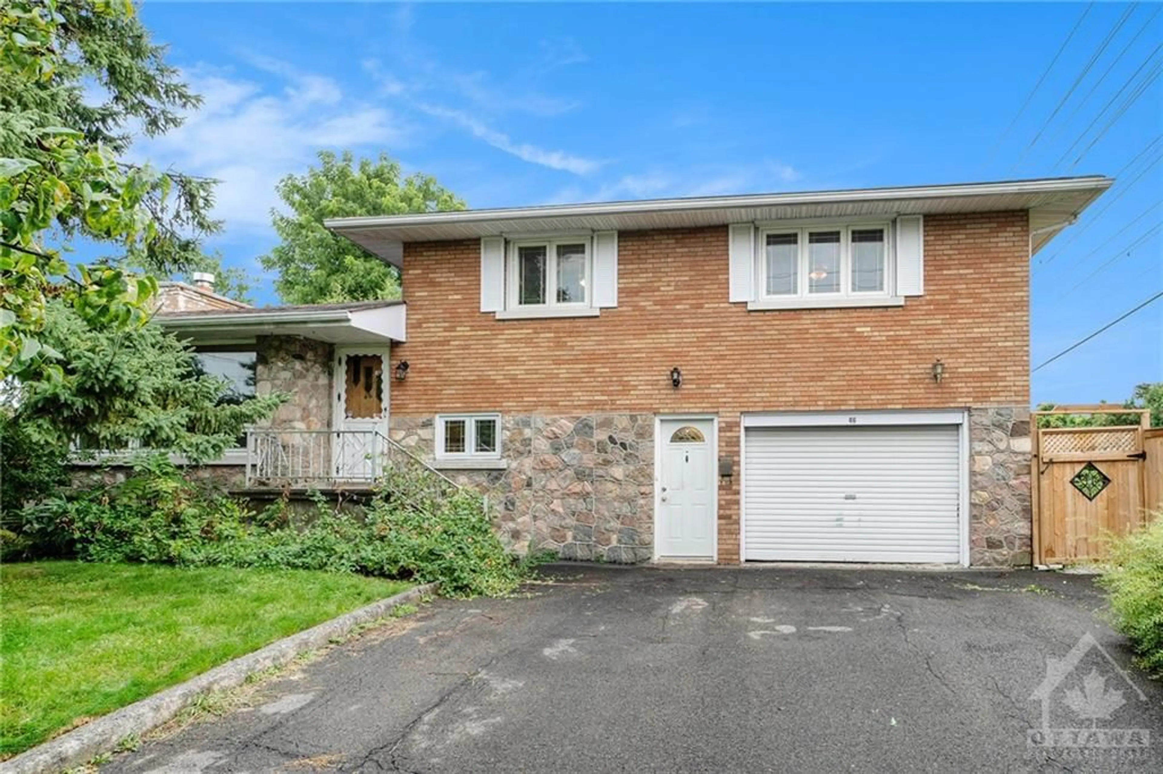 Frontside or backside of a home, the street view for 46 NORICE St, Ottawa Ontario K2G 2X6