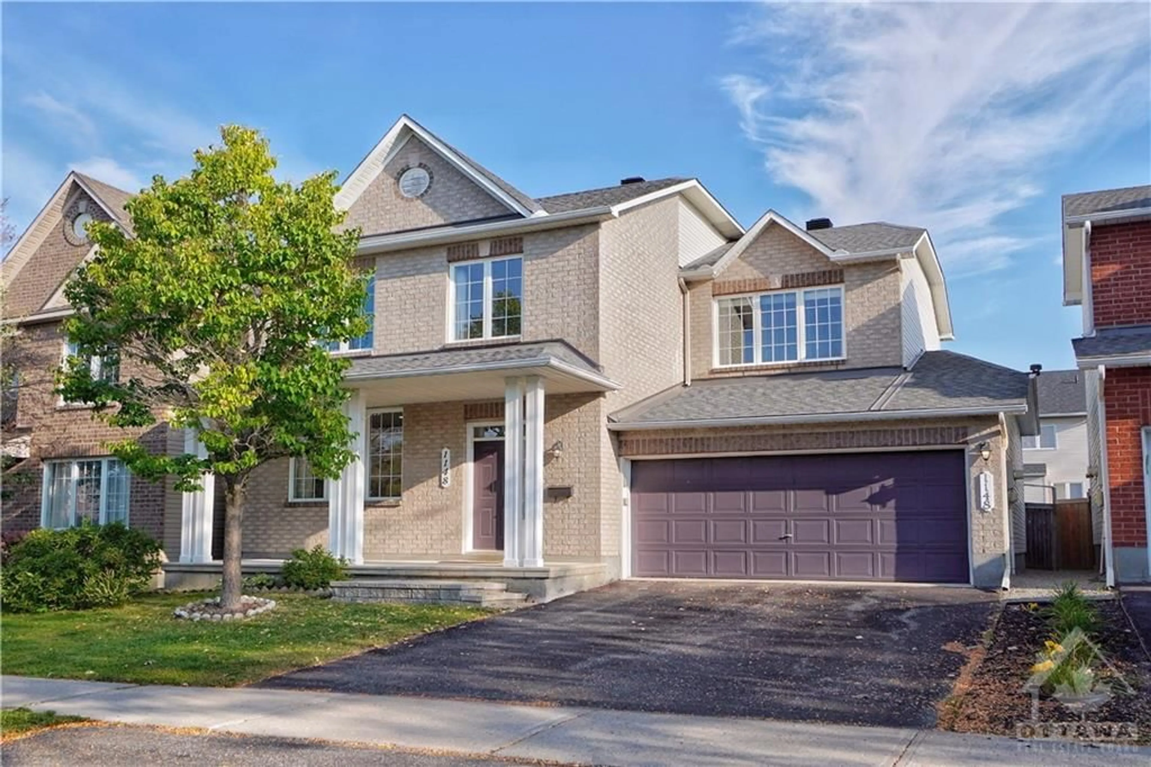 Frontside or backside of a home, the street view for 1148 KLONDIKE Rd, Ottawa Ontario K2W 1C4