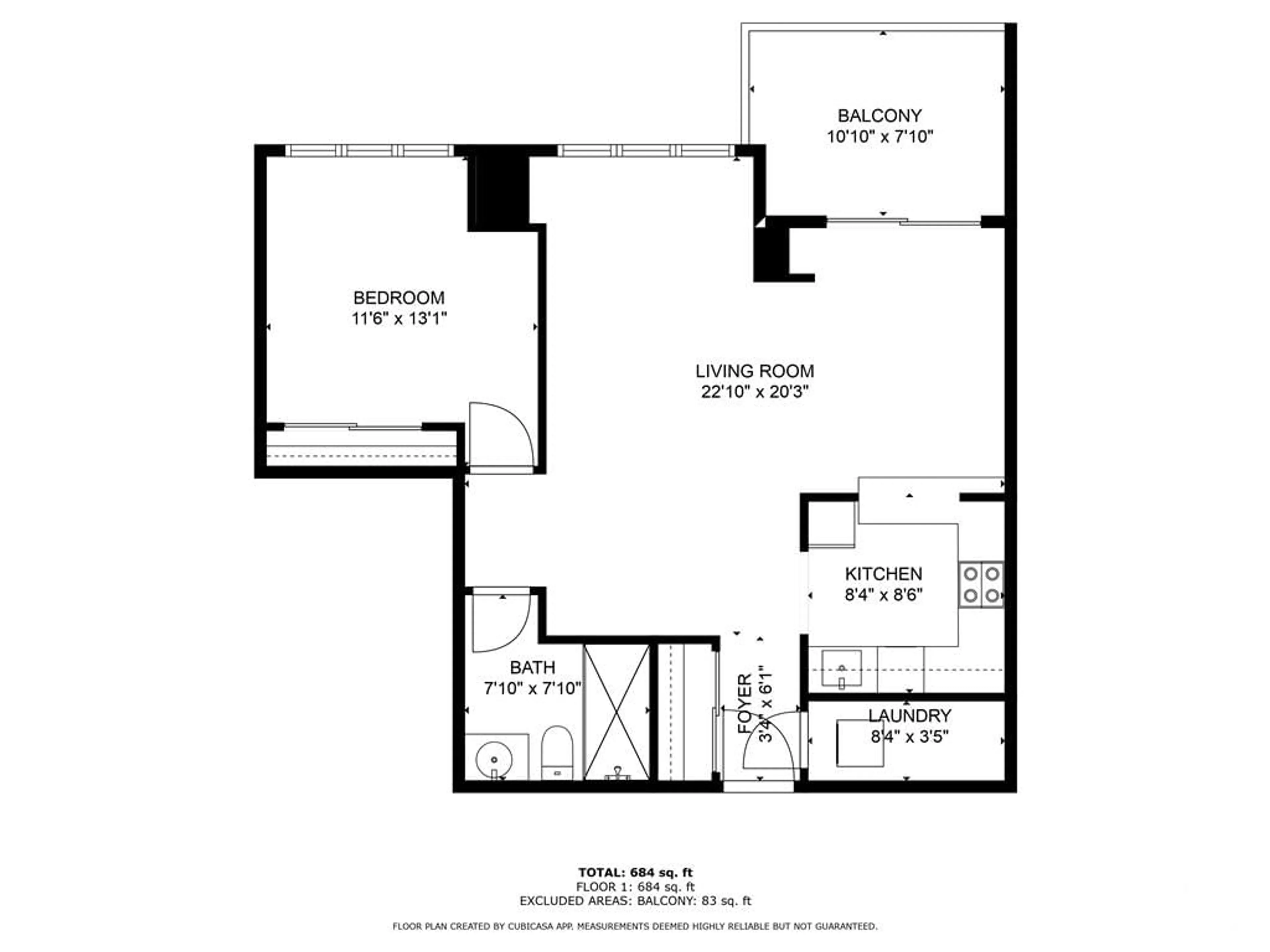 Floor plan for 45 HOLLAND Ave #902, Ottawa Ontario K1Y 4S3