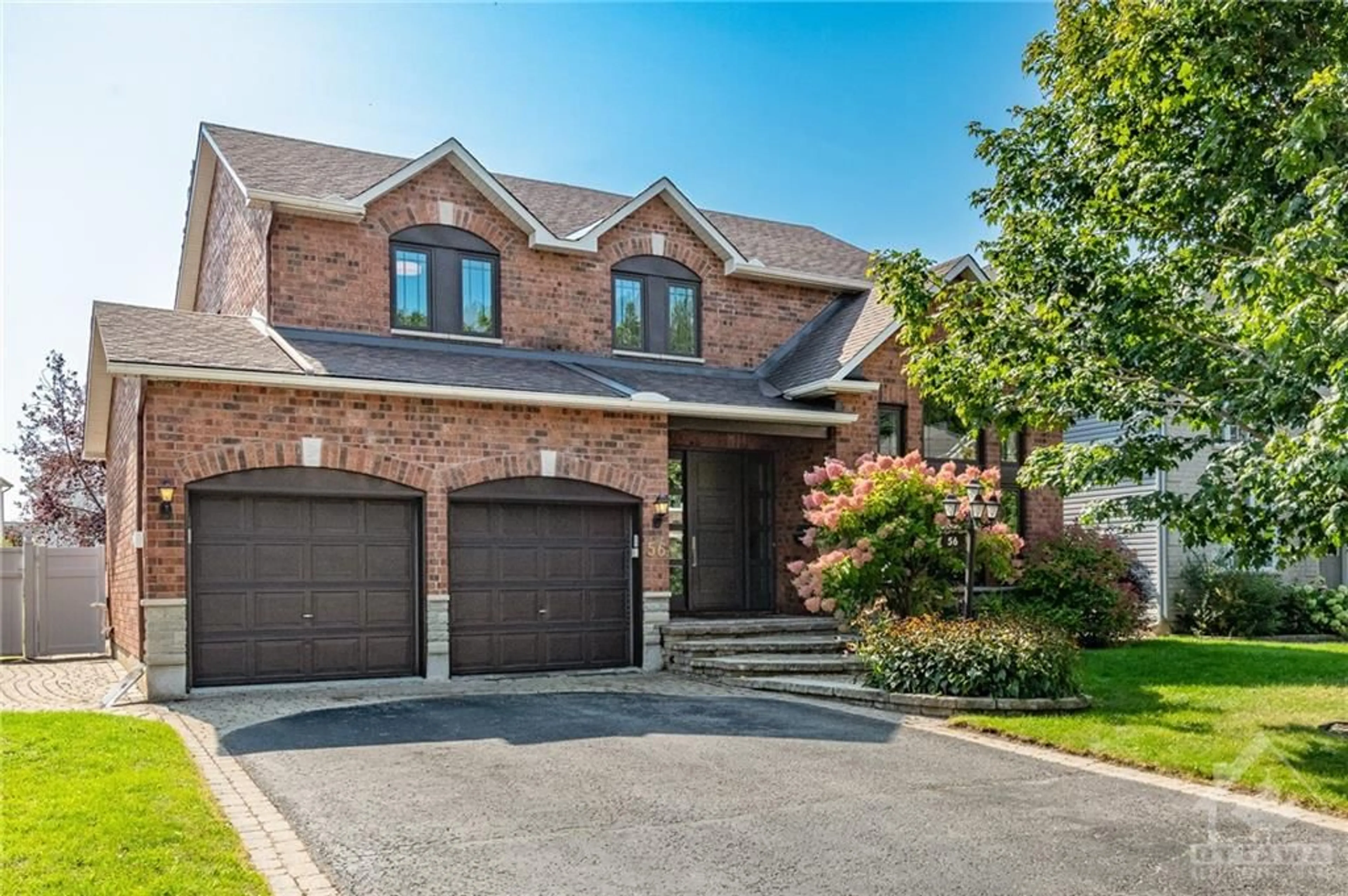 Home with brick exterior material for 56 MAPLE STAND Way, Ottawa Ontario K2G 6P5