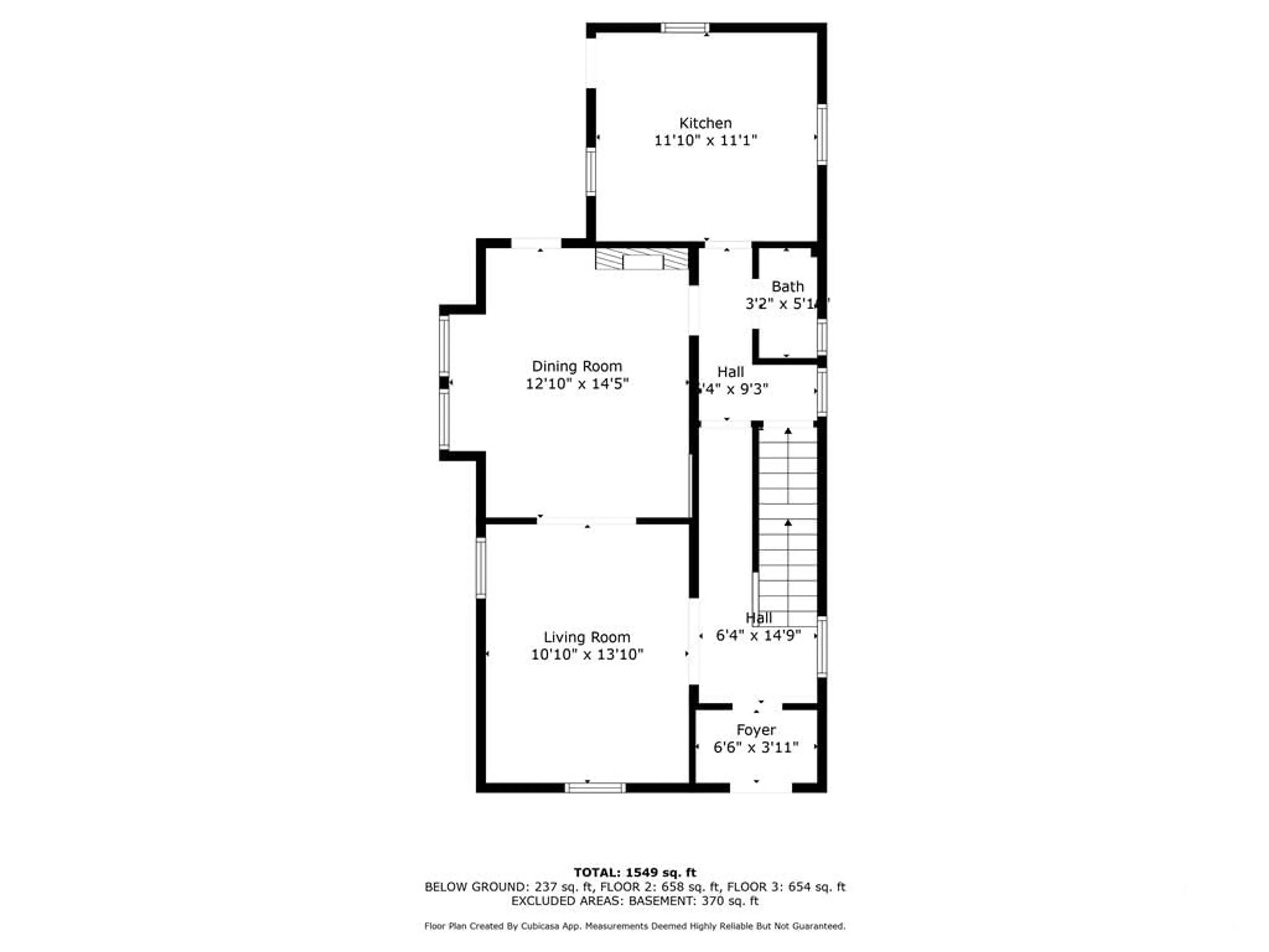 Floor plan for 444 RICHARDSON Ave, Ottawa Ontario K2B 5G8