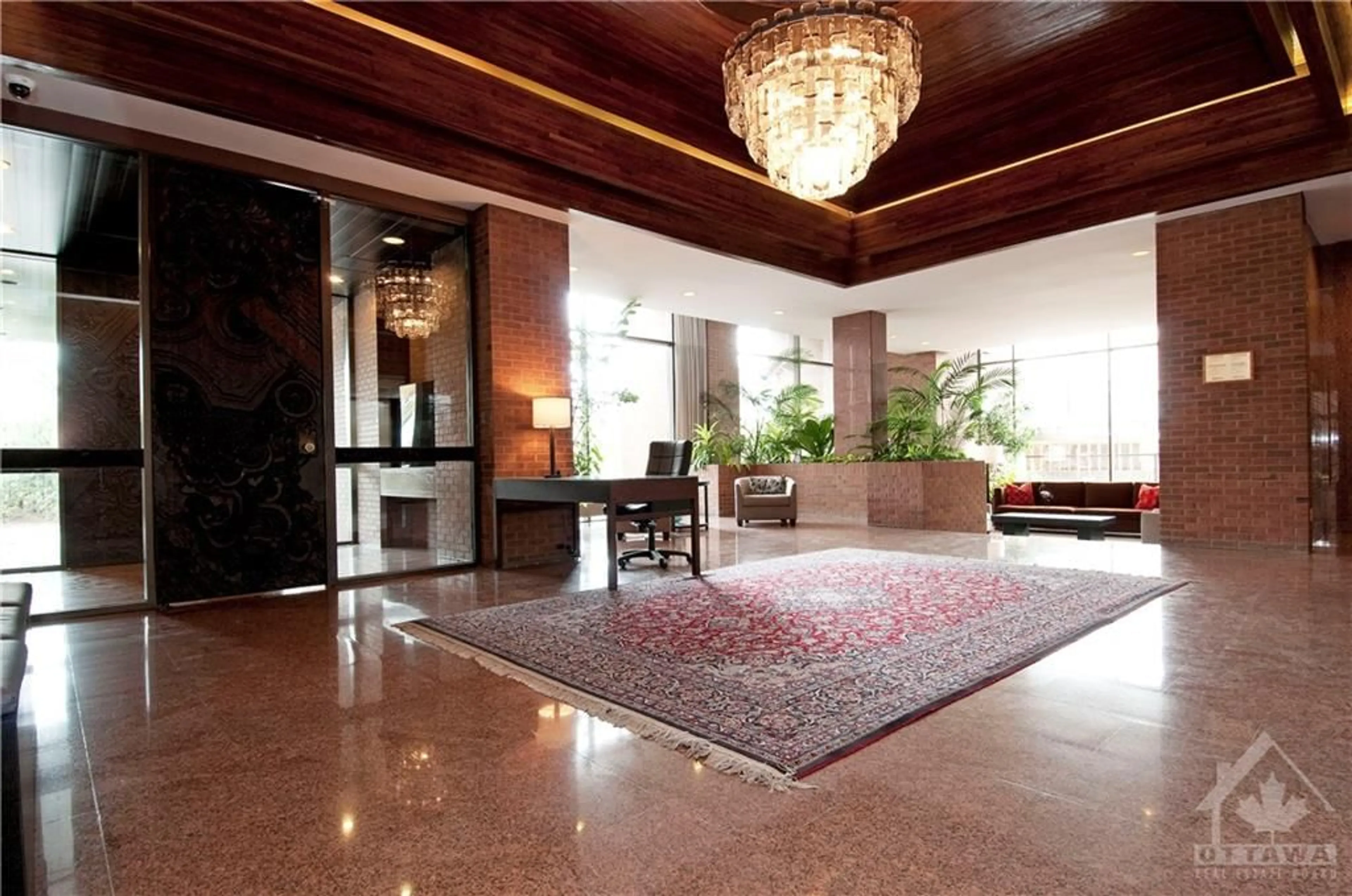 Indoor lobby, carpet floors for 40 BOTELER St #503, Ottawa Ontario K1Y 9C8