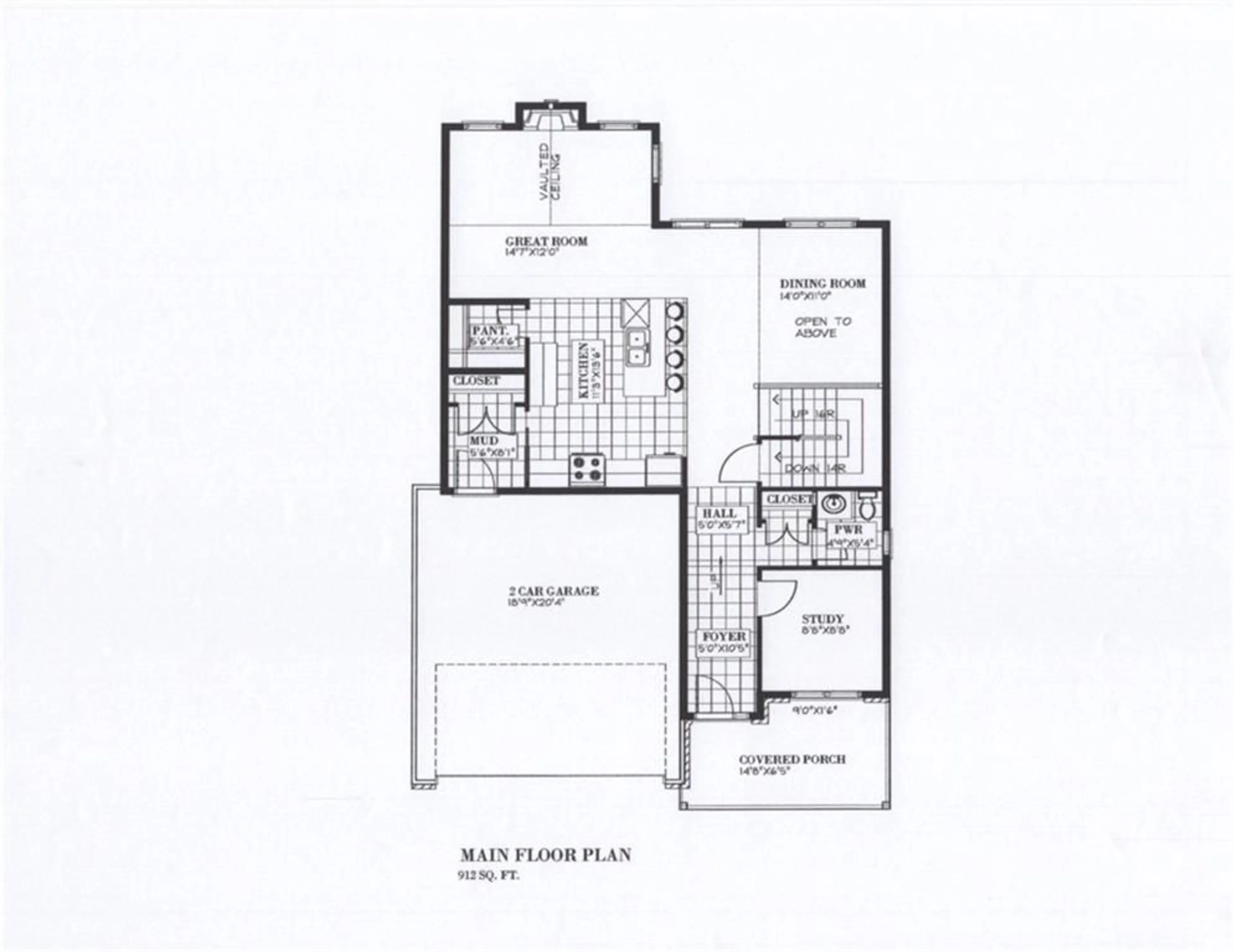 Floor plan for 55 COCKBURN St, Richmond Ontario K0A 2Z0