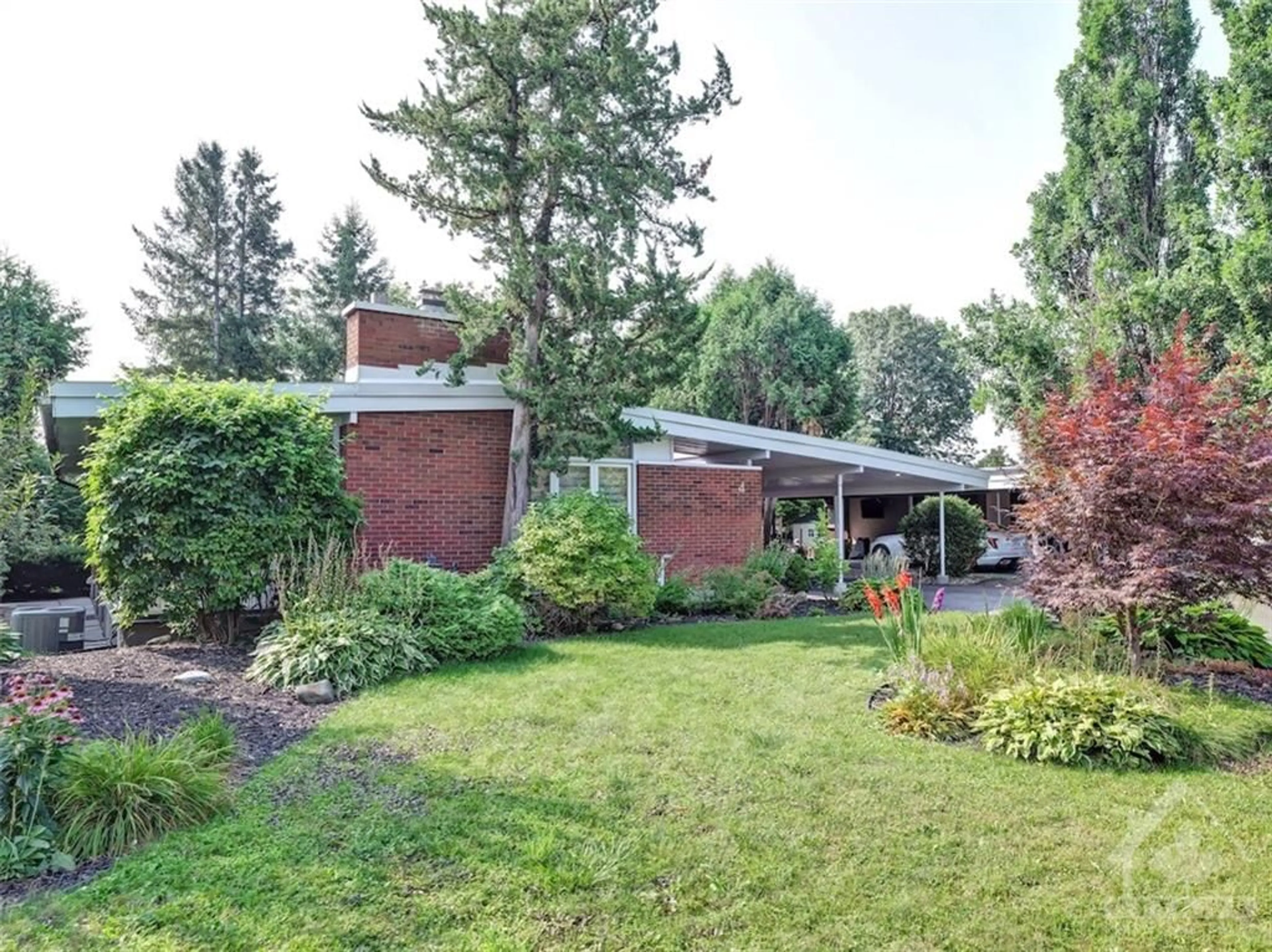 Home with brick exterior material for 4 BOWMOOR Ave, Ottawa Ontario K2E 6M4