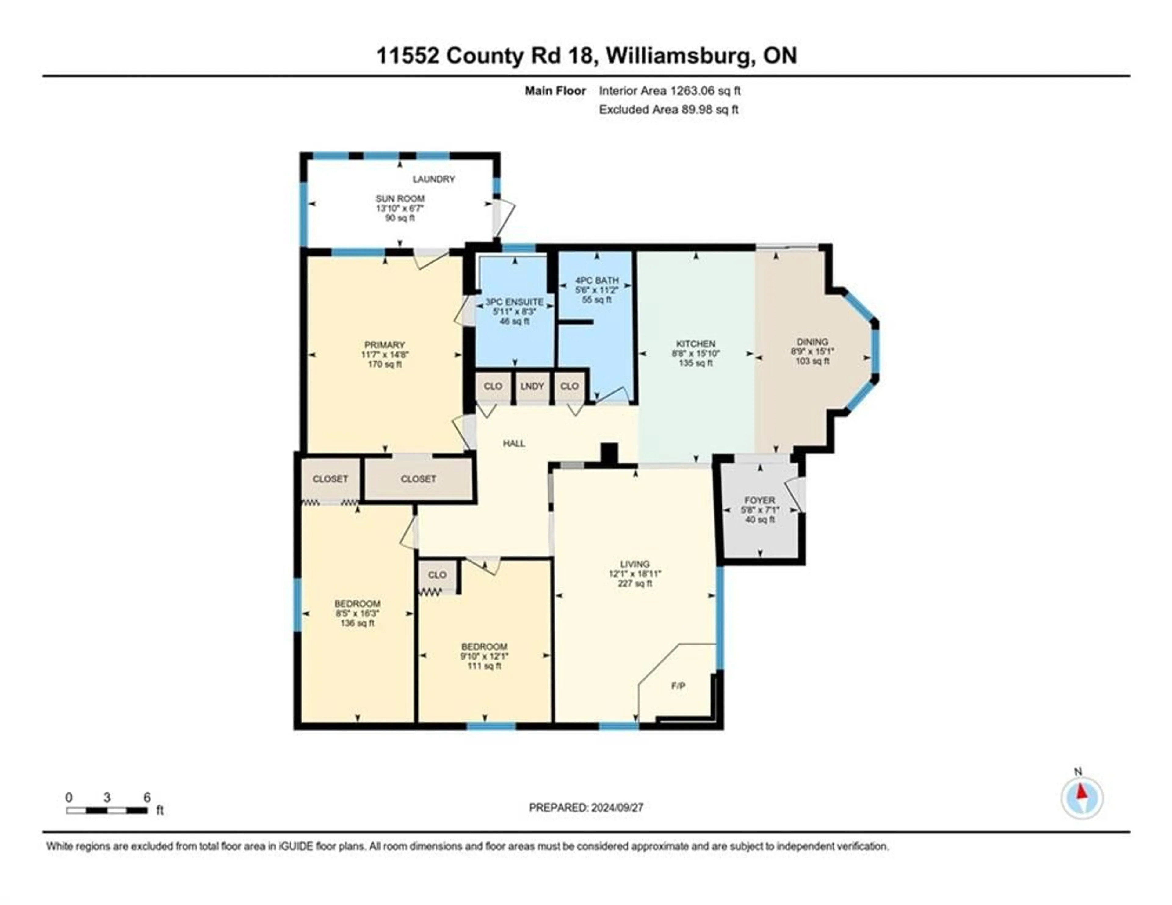 Floor plan for 11552 COUNTY 18 Rd, Iroquois Ontario K0E 1K0