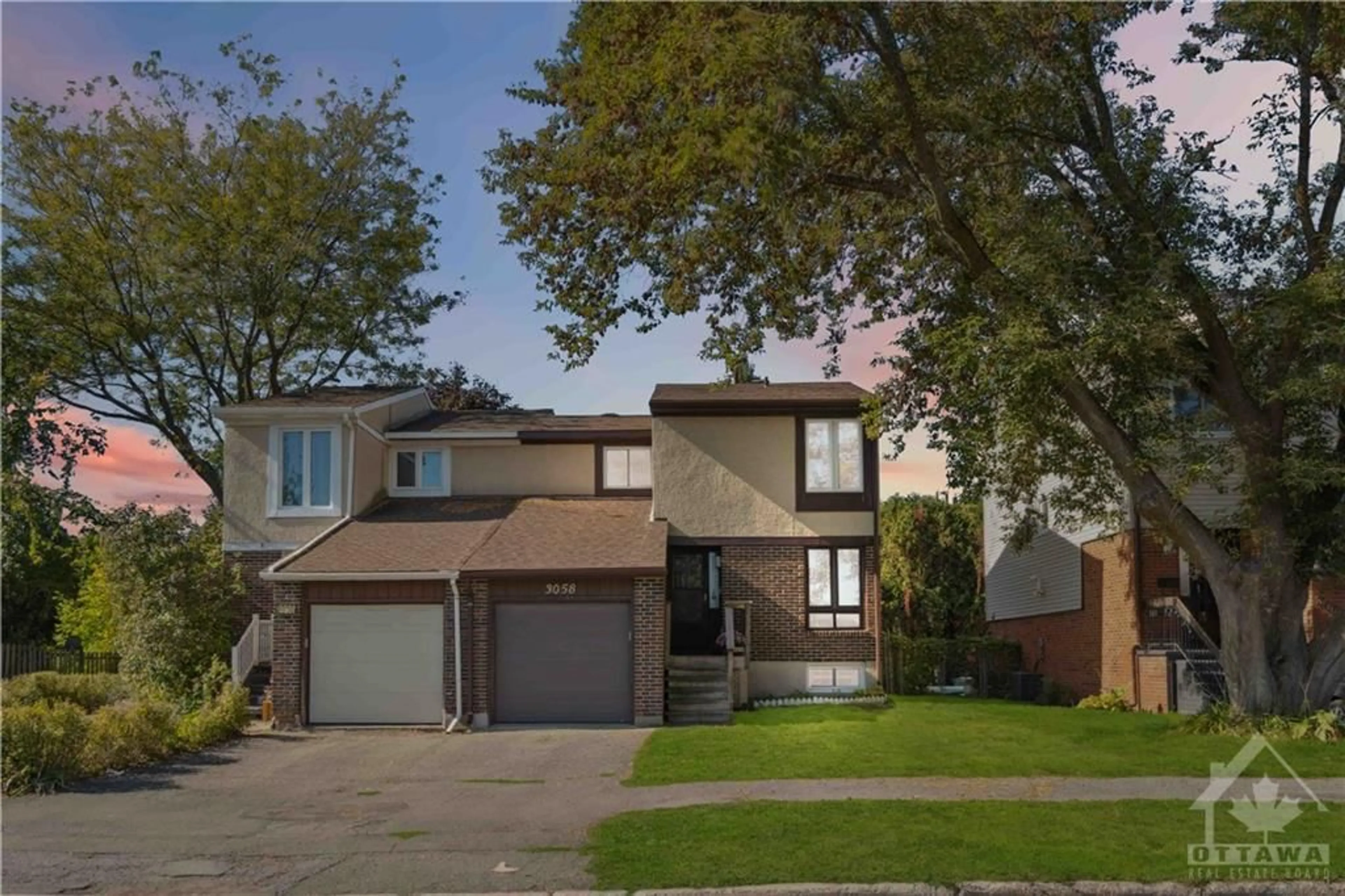 A pic from exterior of the house or condo, the street view for 3058 DUMAURIER Ave, Ottawa Ontario K2B 8J2