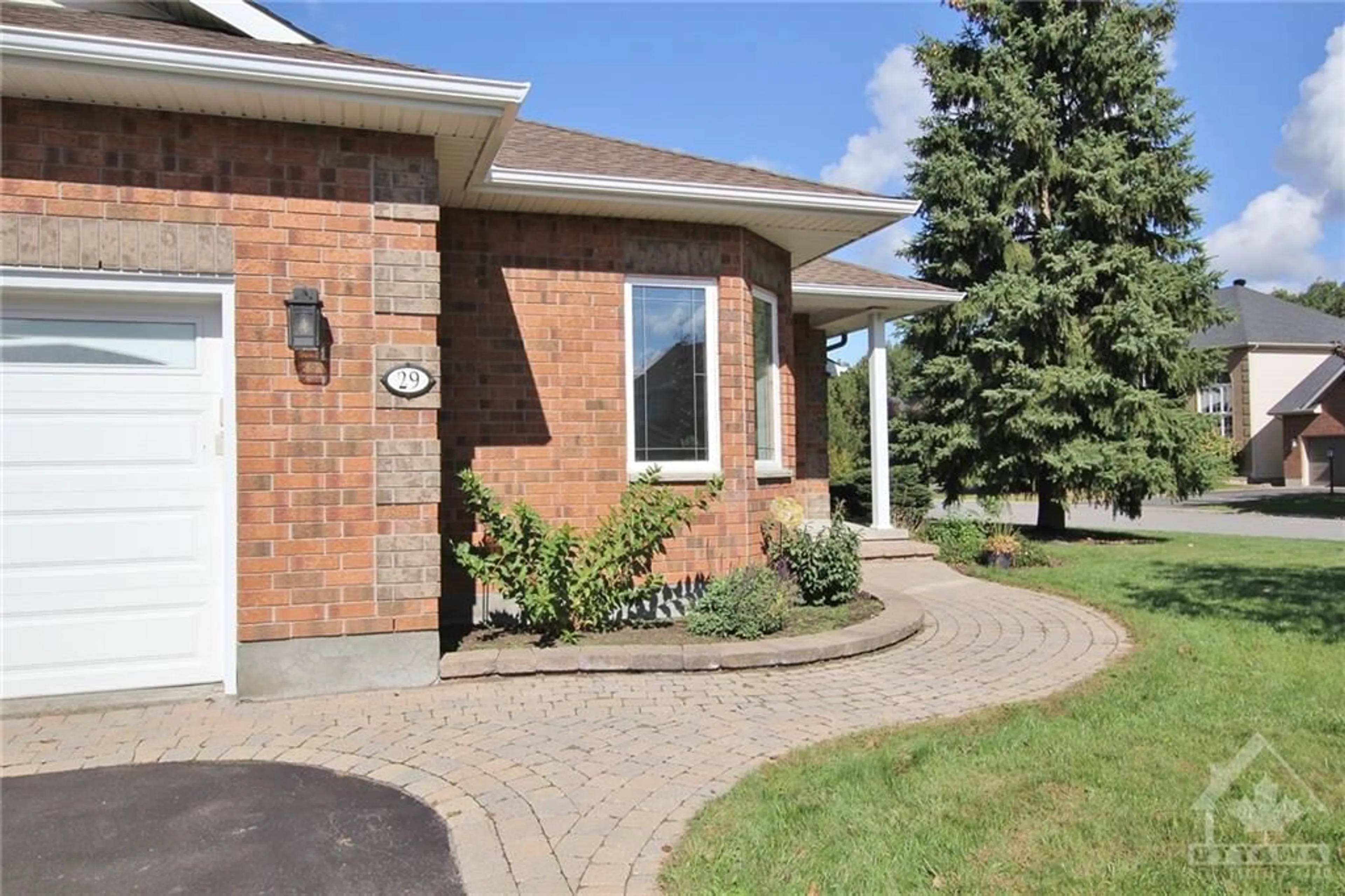 Home with brick exterior material for 29 CINNABAR Way, Ottawa Ontario K2S 1Y6