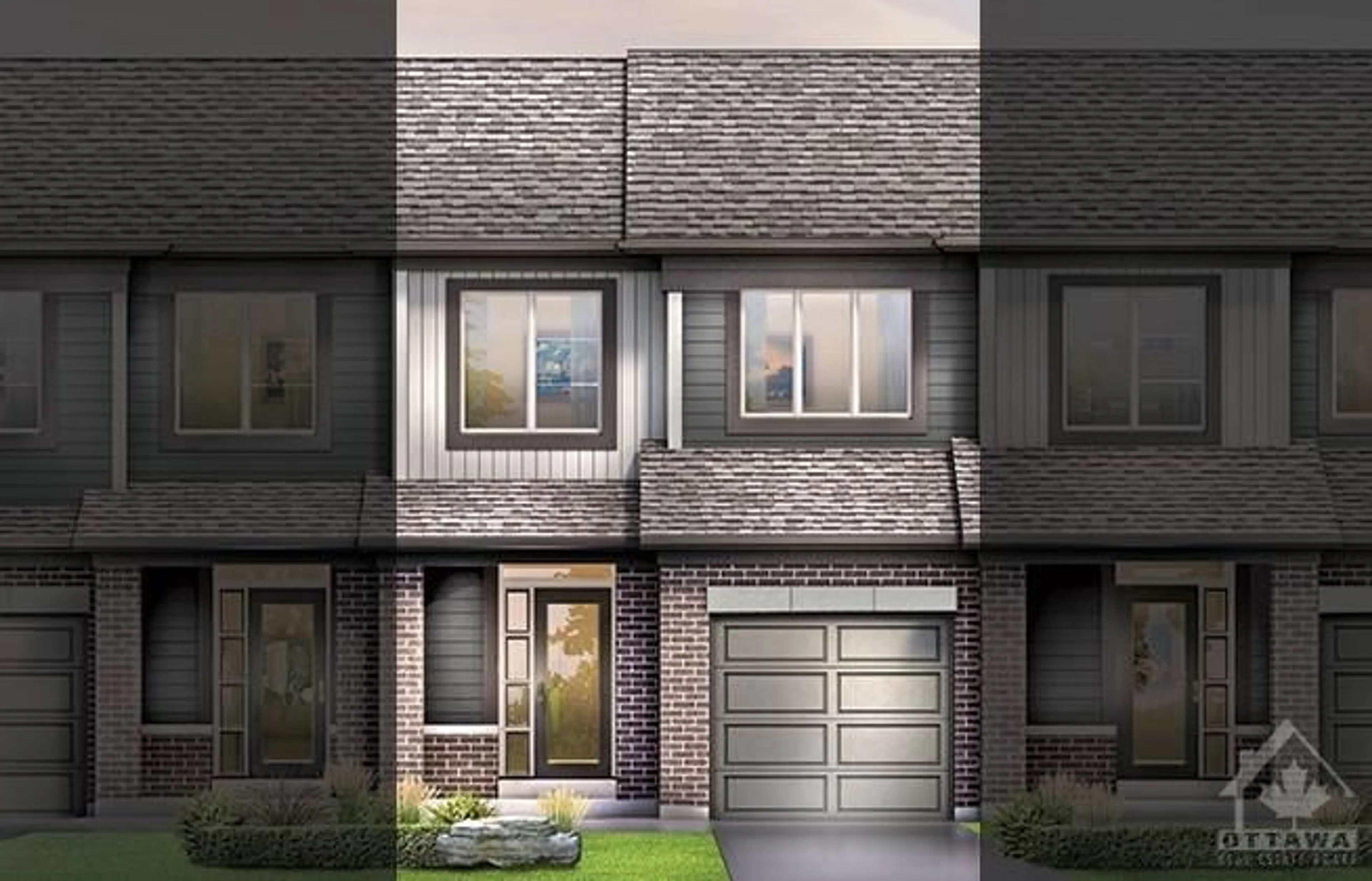 Home with brick exterior material for 308 ELSIE MACGILL Walk, Ottawa Ontario K2W 0L1