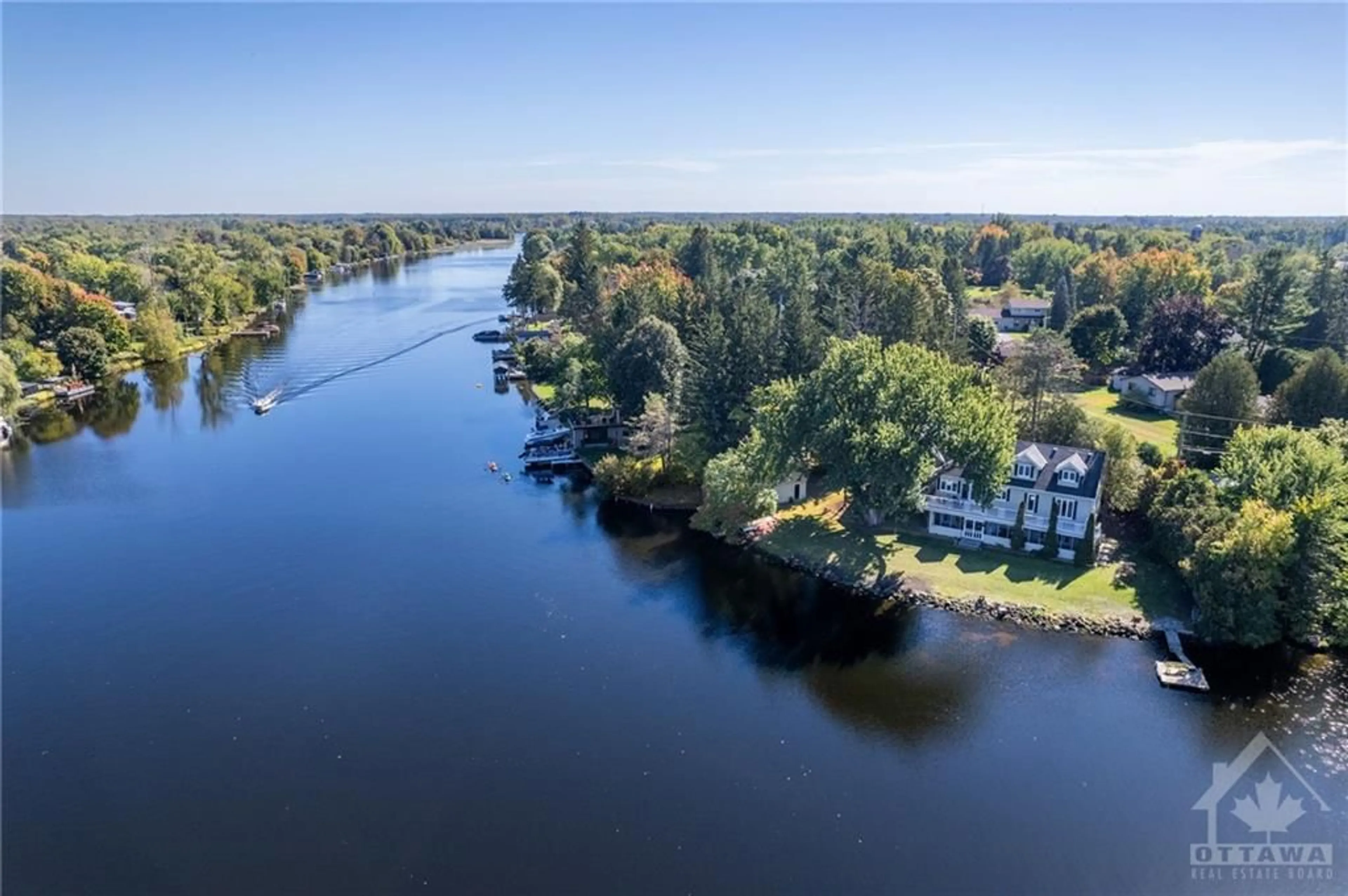 A pic from exterior of the house or condo, the view of lake or river for 1066 BOUCHER Cres, Manotick Ontario K4M 1B3