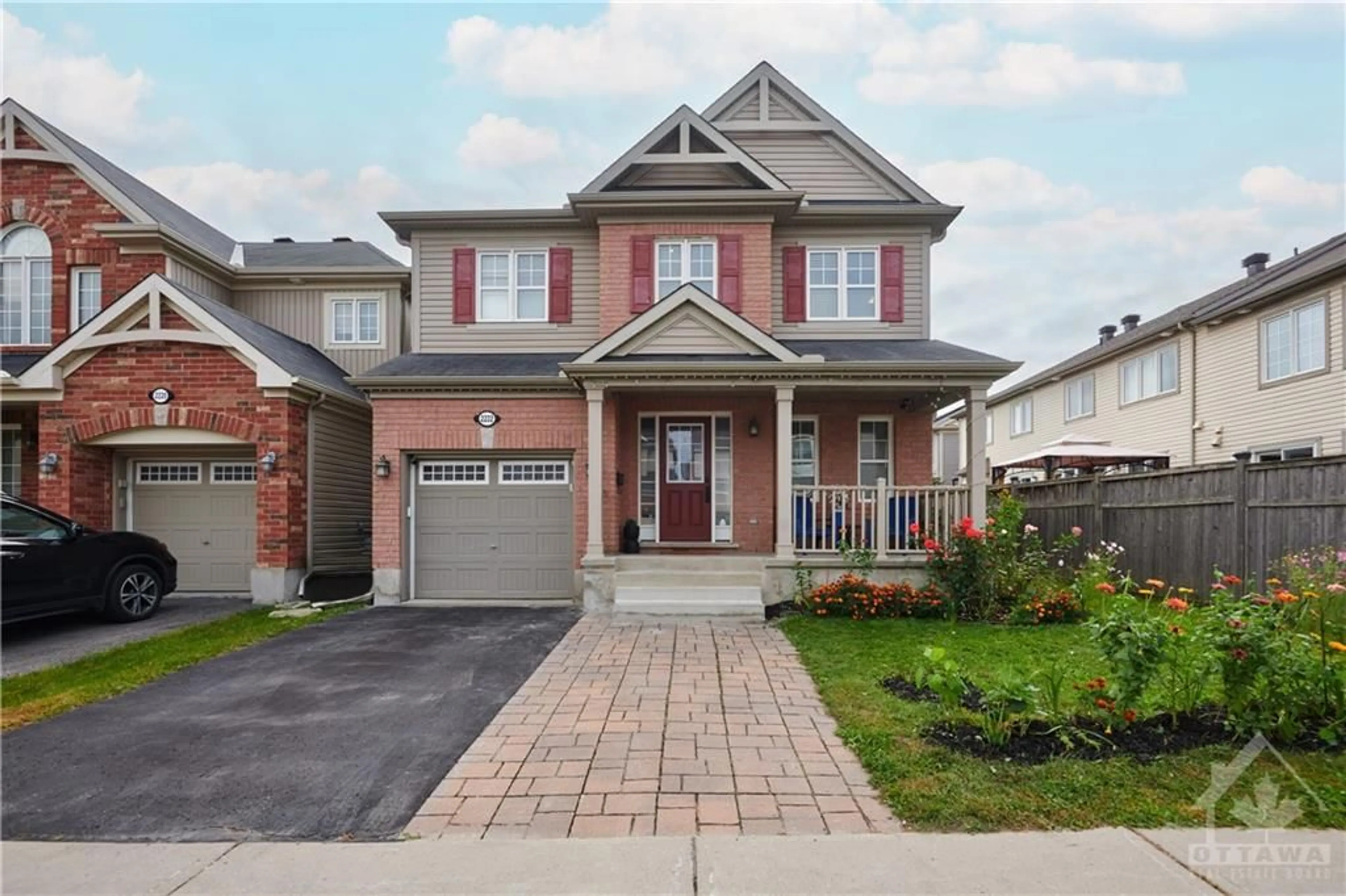 Home with brick exterior material for 2222 WATERCOLOURS Way, Ottawa Ontario K2J 5J8