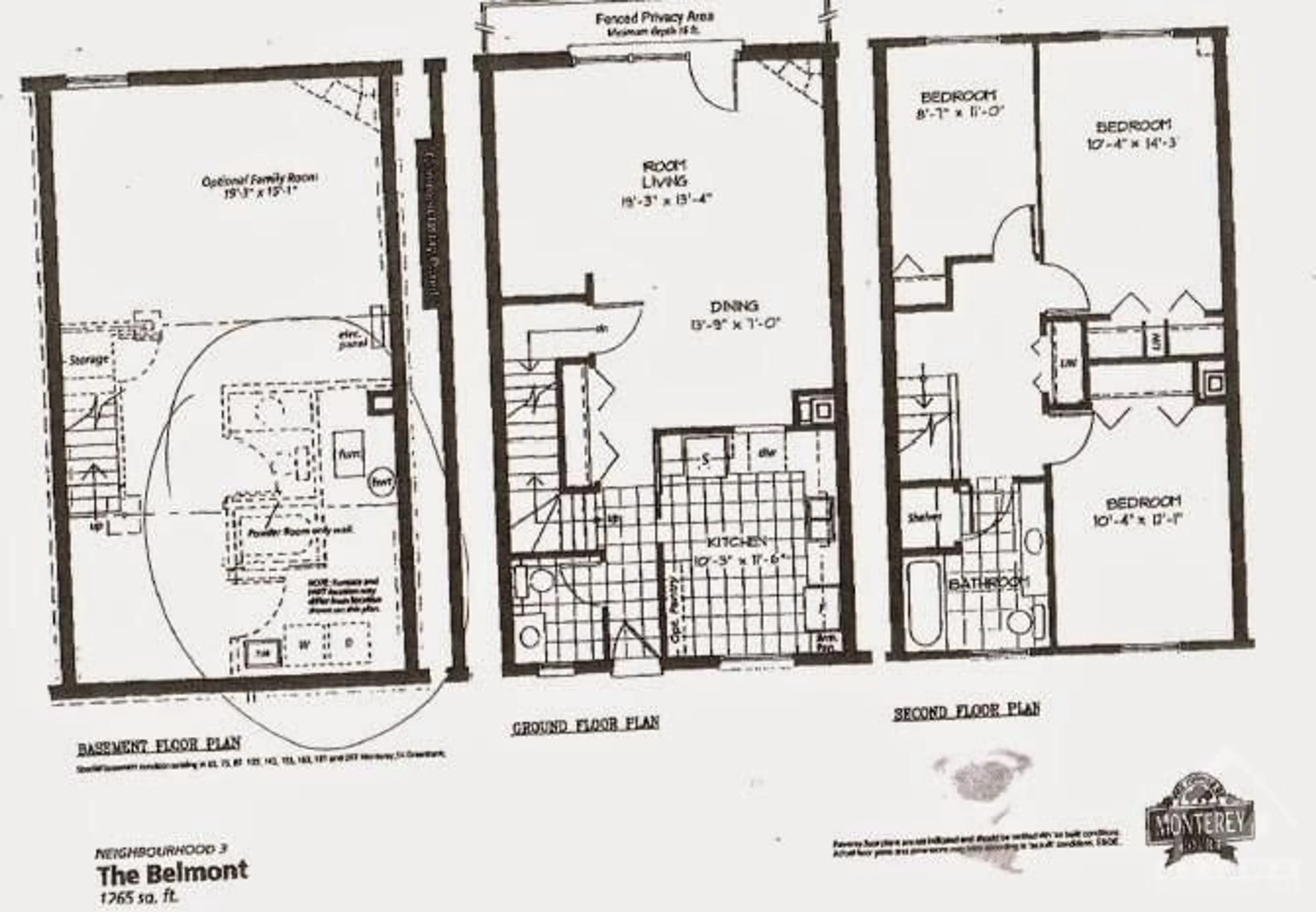 Floor plan for 9 MONTEREY Dr, Ottawa Ontario K2H 7A9