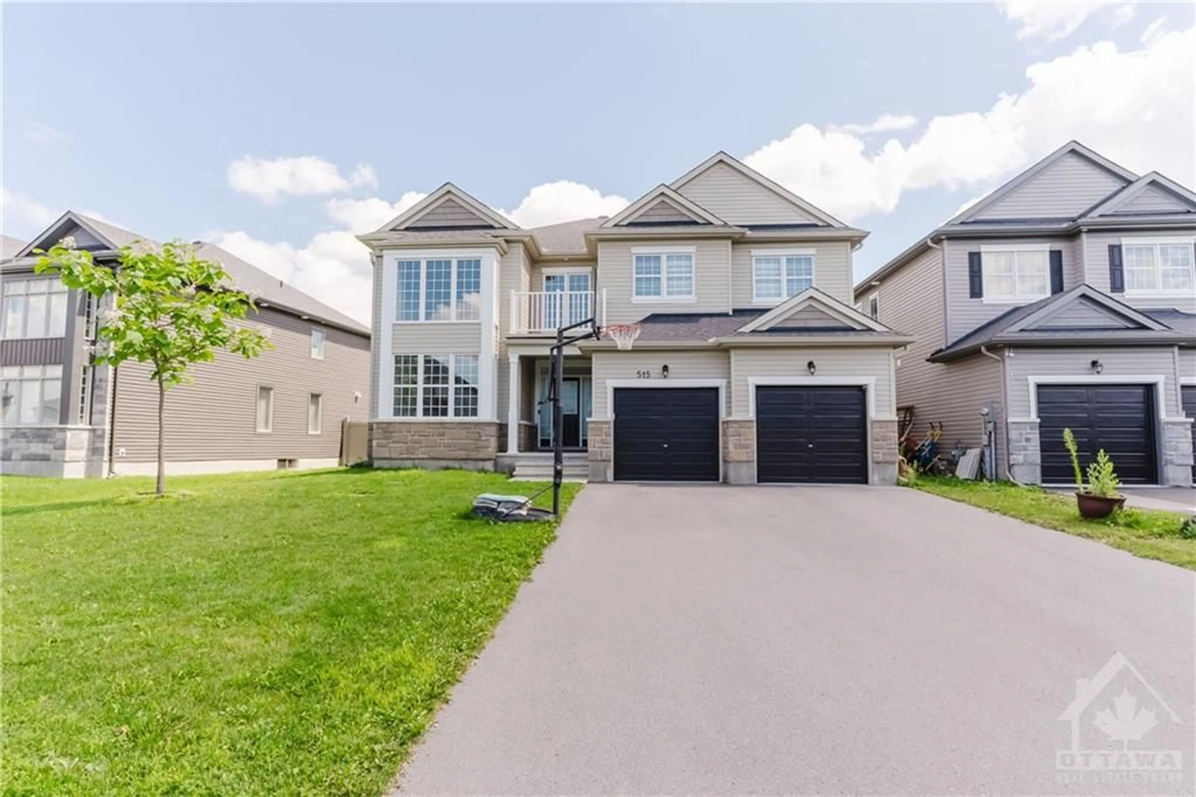 Frontside or backside of a home, the street view for 515 ALBERT BOYD Pvt, Ottawa Ontario K0A 1L0