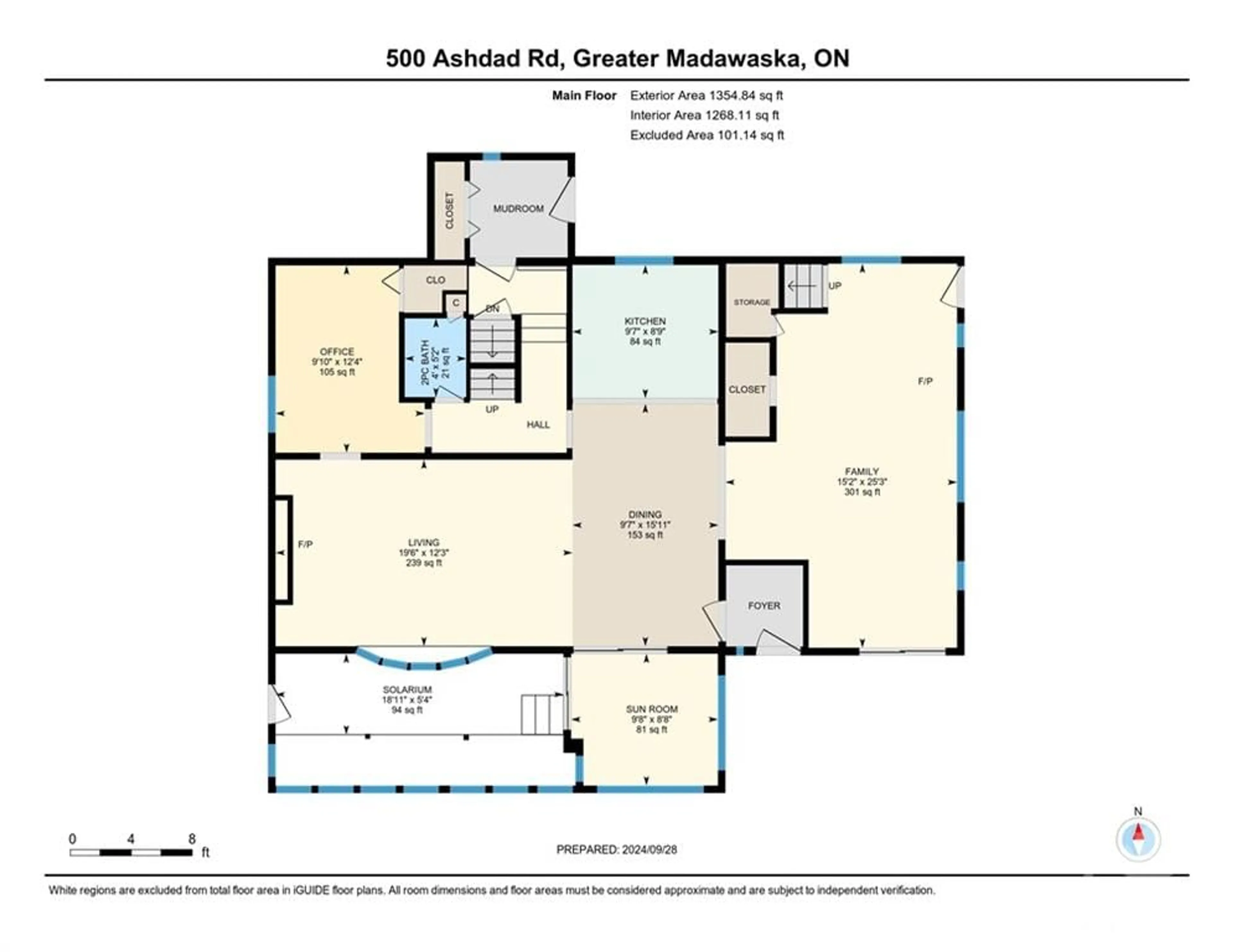 Floor plan for 500 ASHDAD Rd, Renfrew Ontario K7V 3Z9