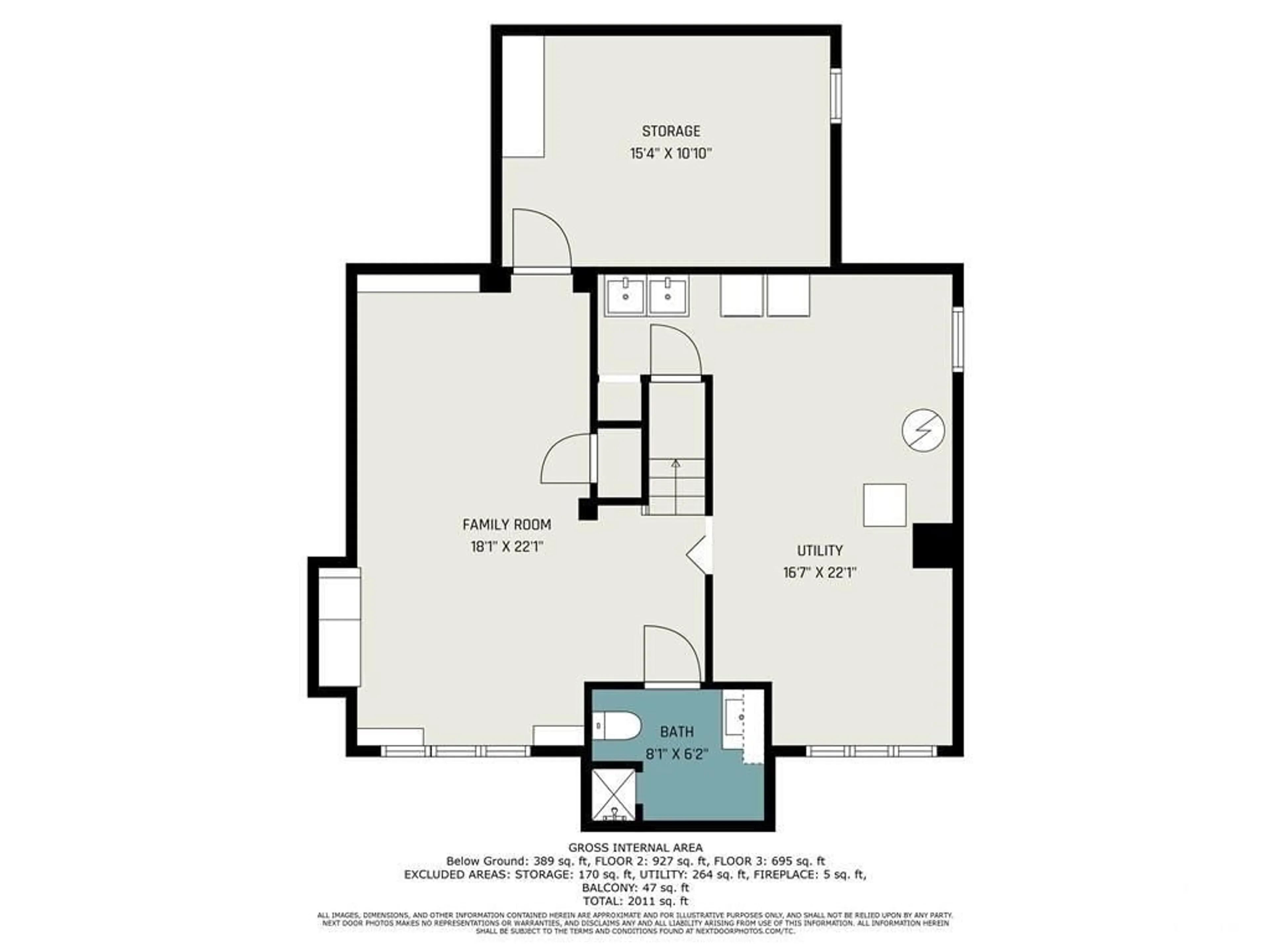 Floor plan for 97 MARLOWE Cres, Ottawa Ontario K1S 1H9