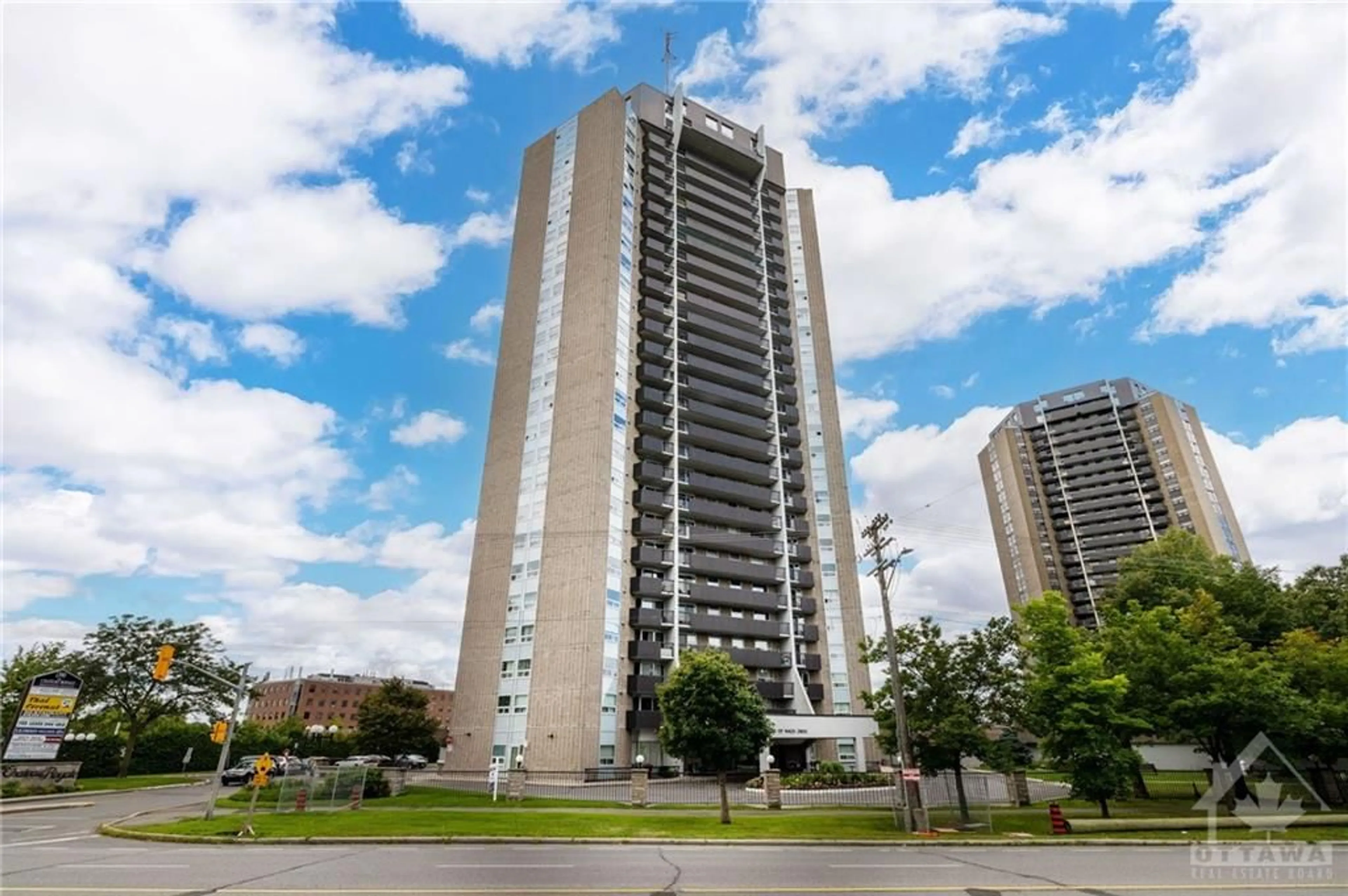 A pic from exterior of the house or condo, the front or back of building for 1380 PRINCE OF WALES Dr #1402, Ottawa Ontario K2C 3N5