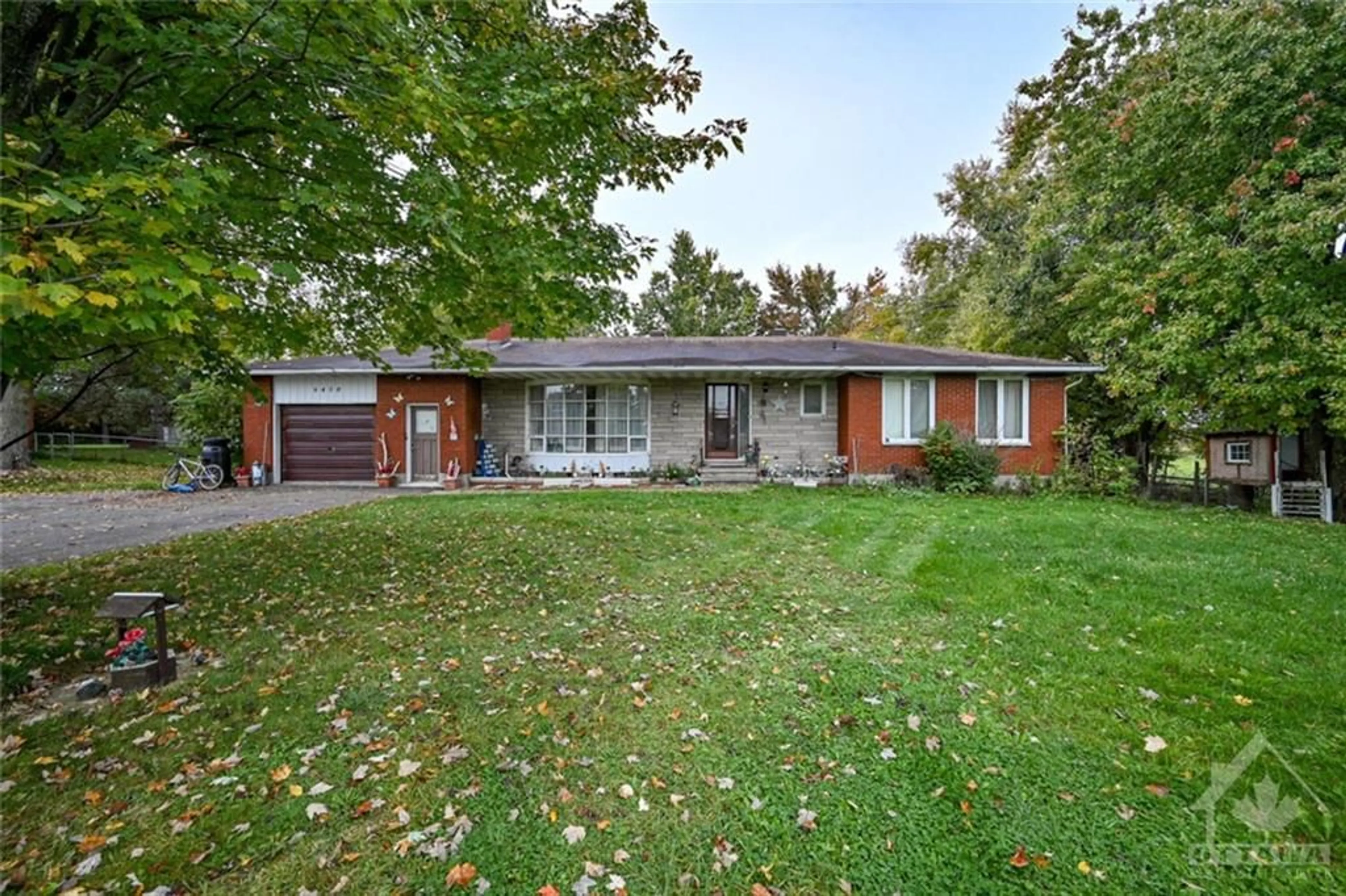 Home with brick exterior material for 6458 FOURTH LINE Rd, North Gower Ontario K0A 2T0