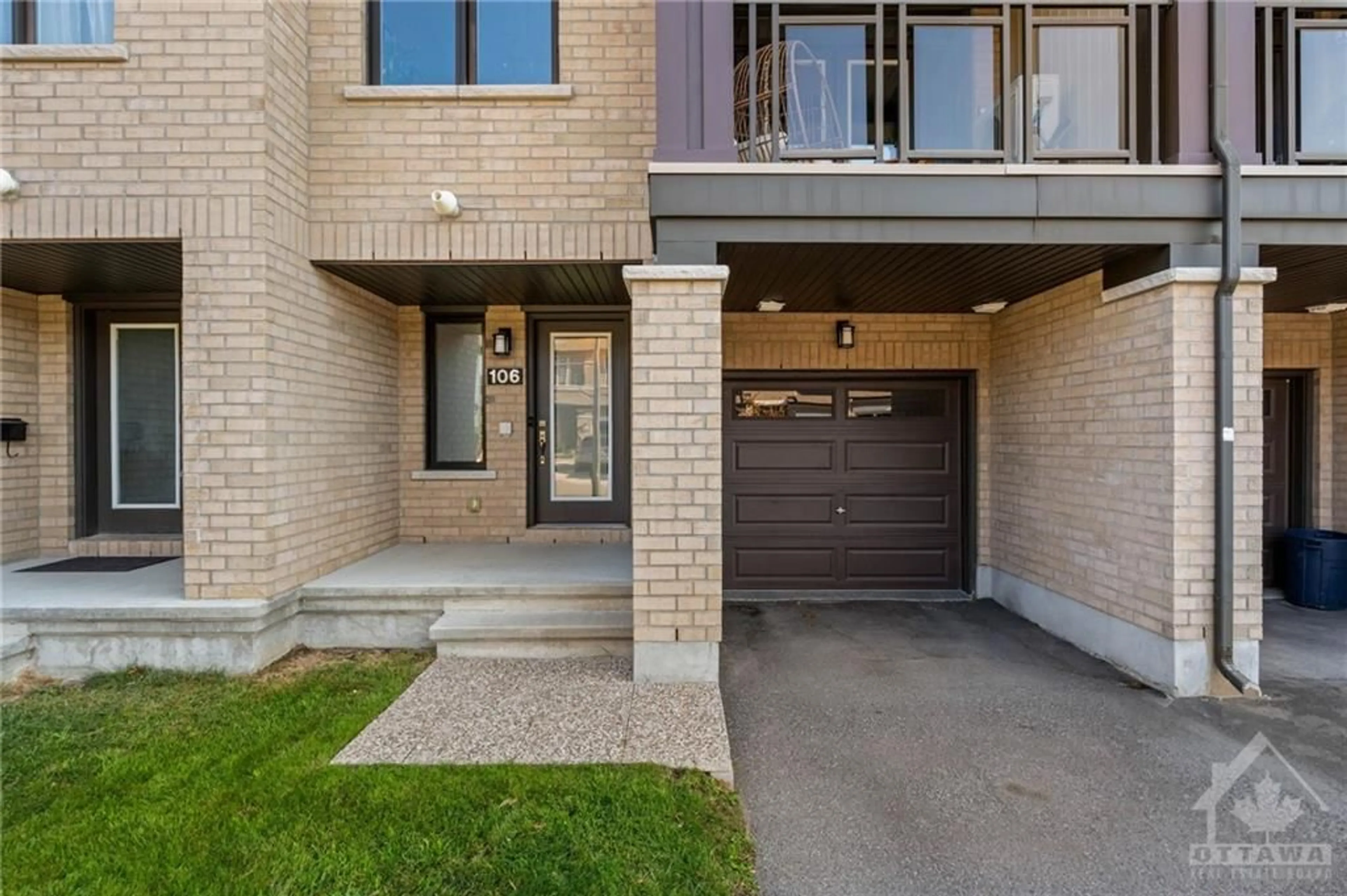 A pic from exterior of the house or condo, the street view for 106 WILD CALLA Way, Ottawa Ontario K1W 0J7