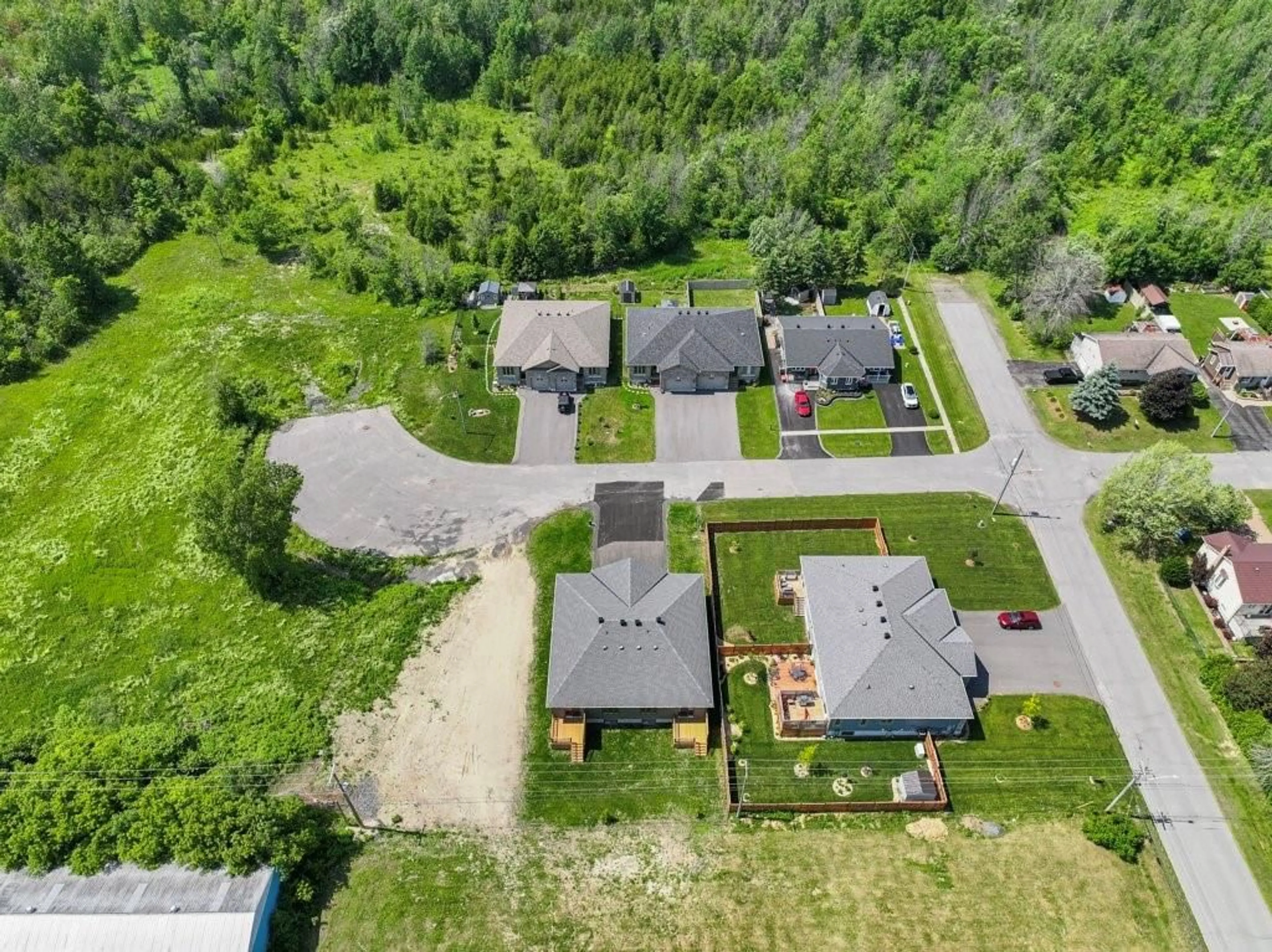 Frontside or backside of a home, the fenced backyard for 9 BILLINGS Ave, Iroquois Ontario K0E 1K0