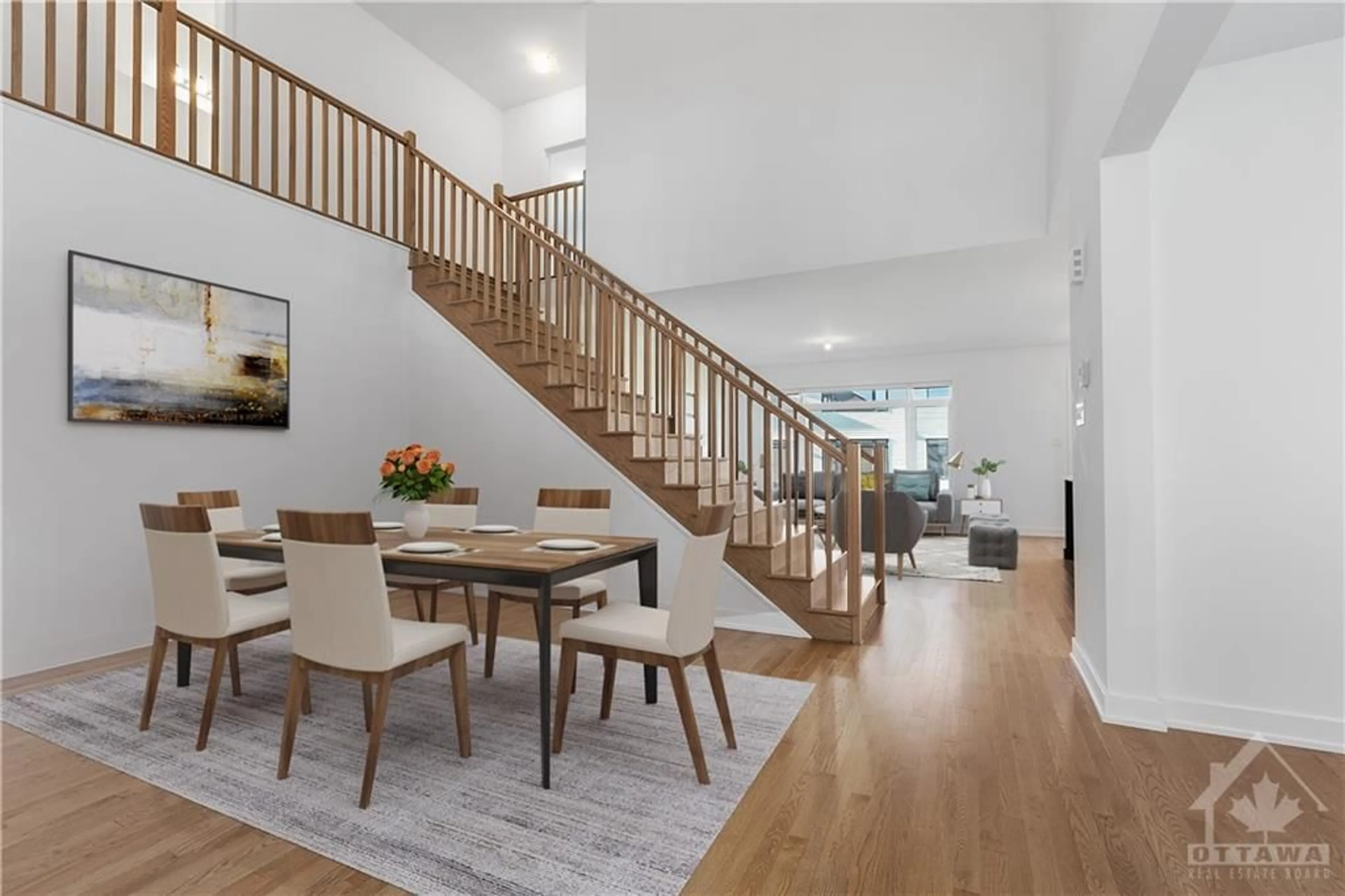 Indoor entryway, wood floors for 2012 ACOUSTIC Way, Ottawa Ontario K4M 0L7