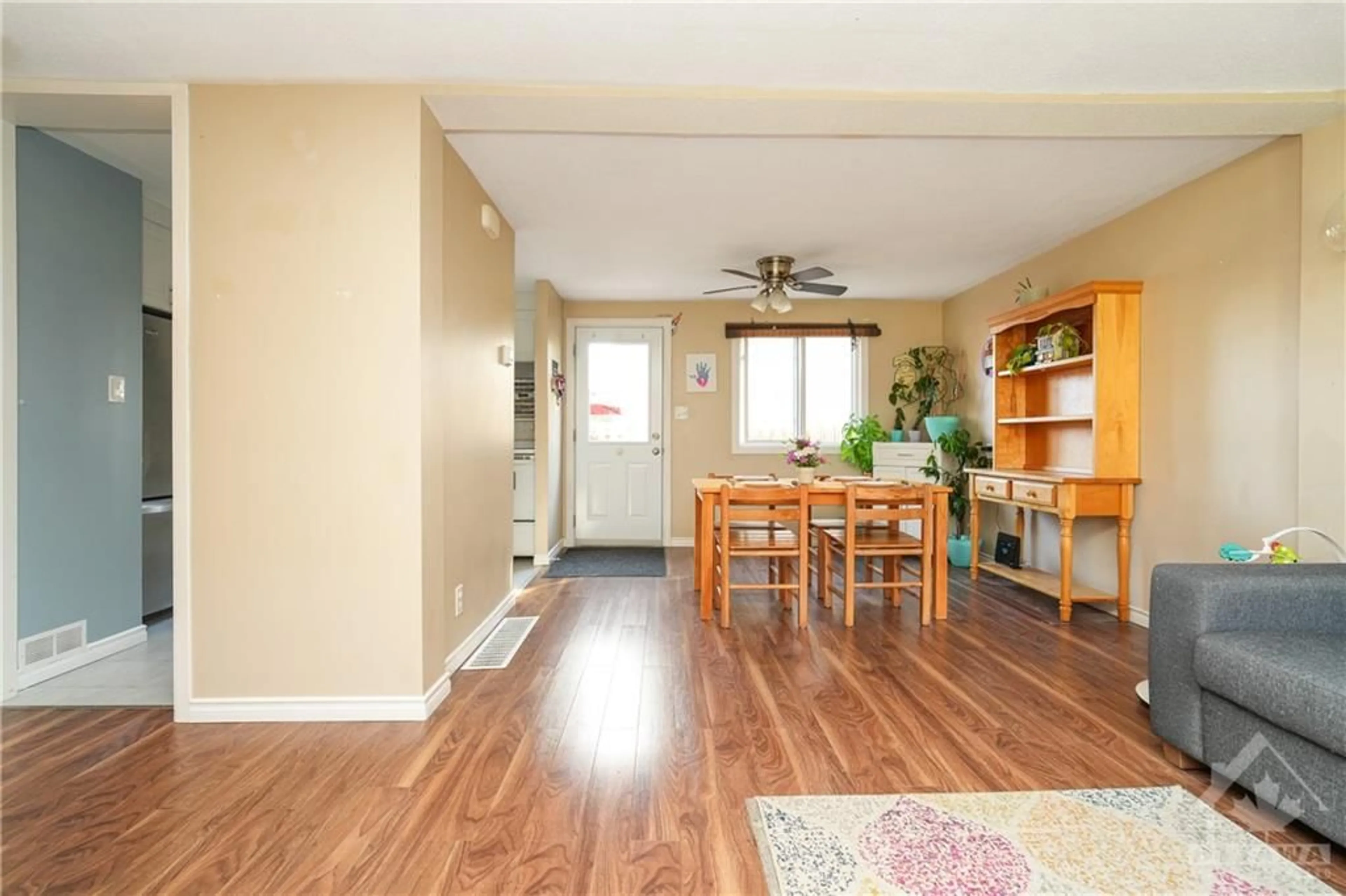 A pic of a room, wood floors for 1510 BEAVERPOND Dr #B, Ottawa Ontario K1B 3R9