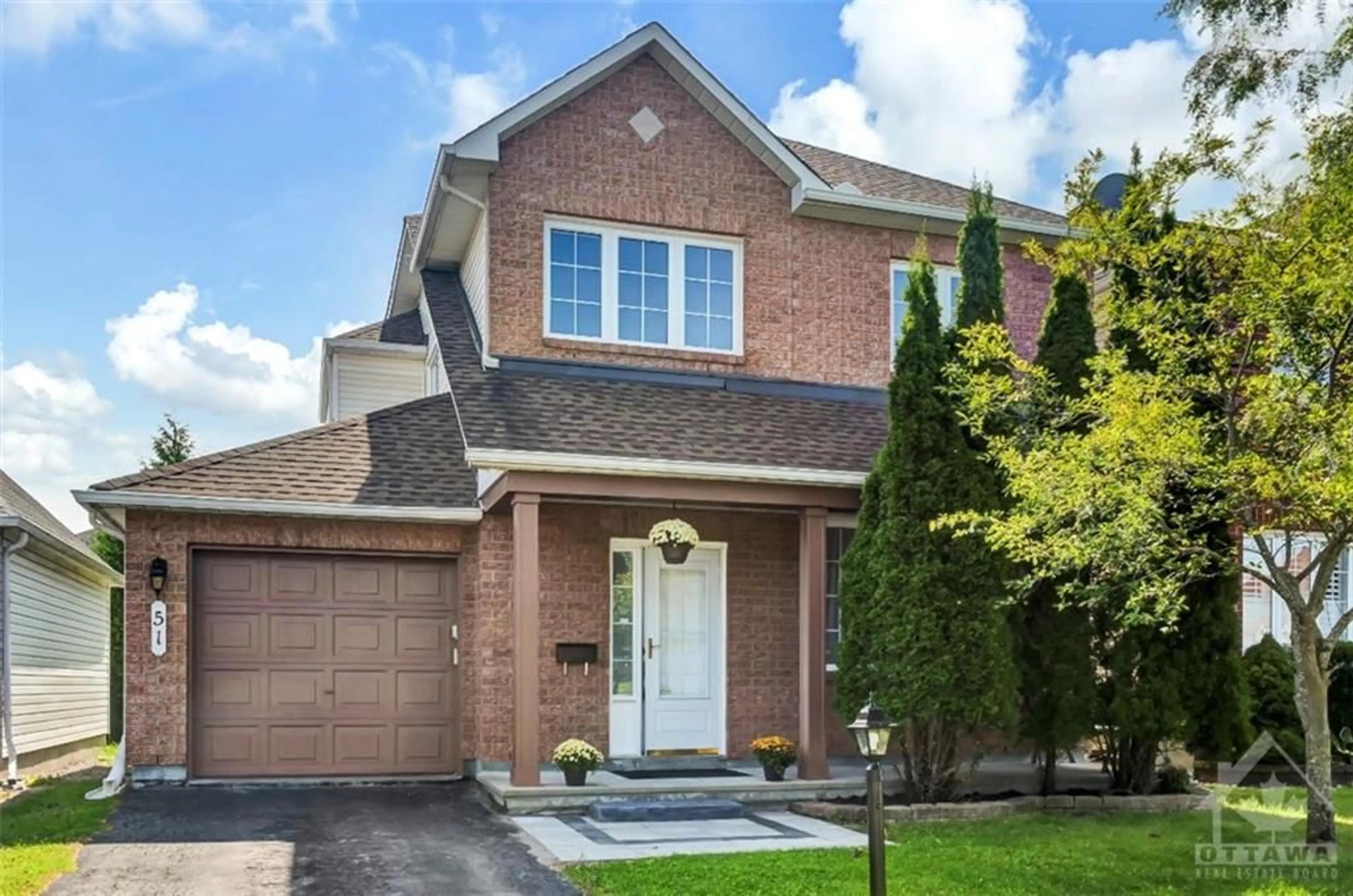 Home with brick exterior material for 51 DEERFOX Dr, Ottawa Ontario K2J 4V1