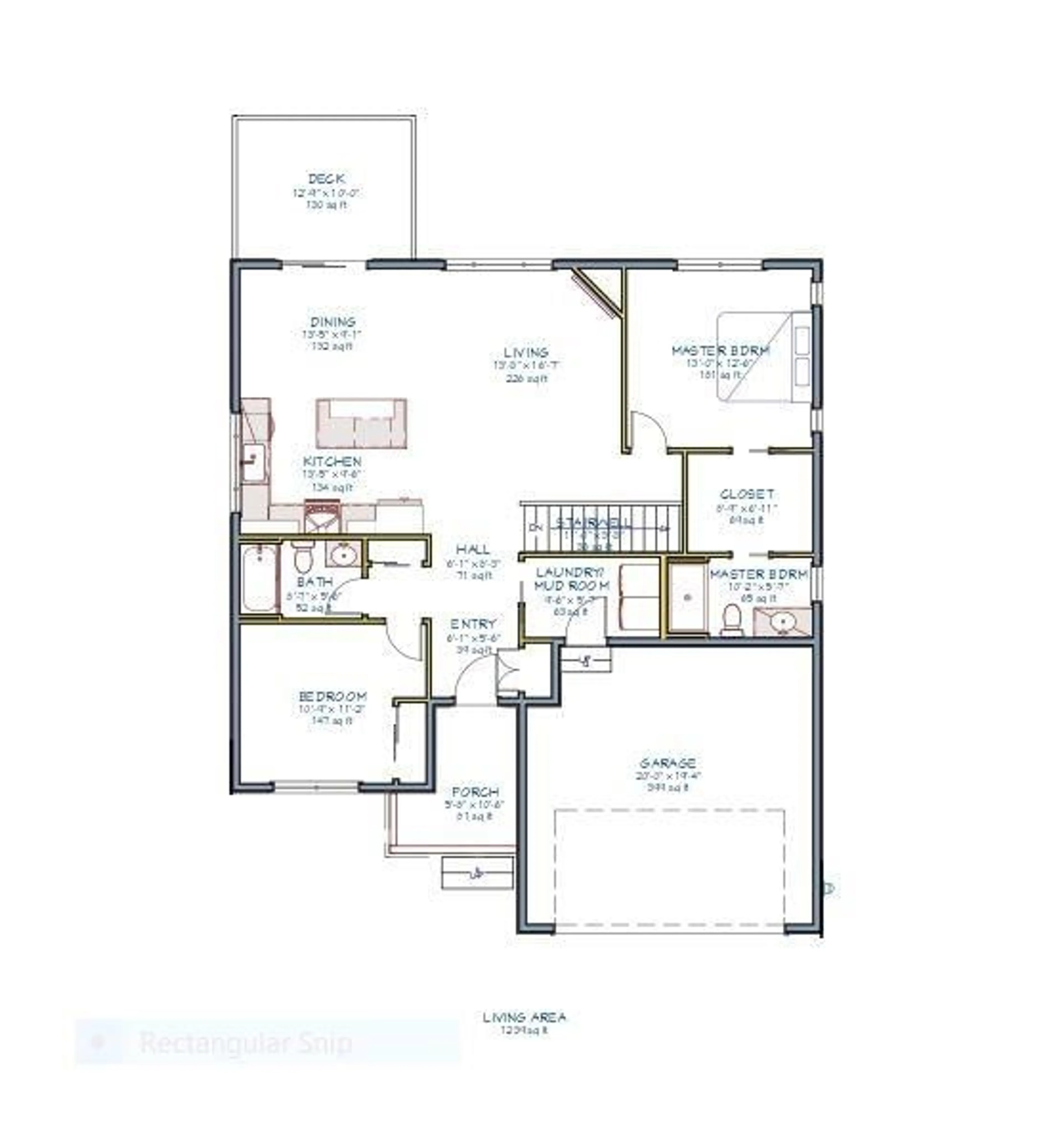 Floor plan for 140 PARK St, Seeley's Bay Ontario K0H 2N0