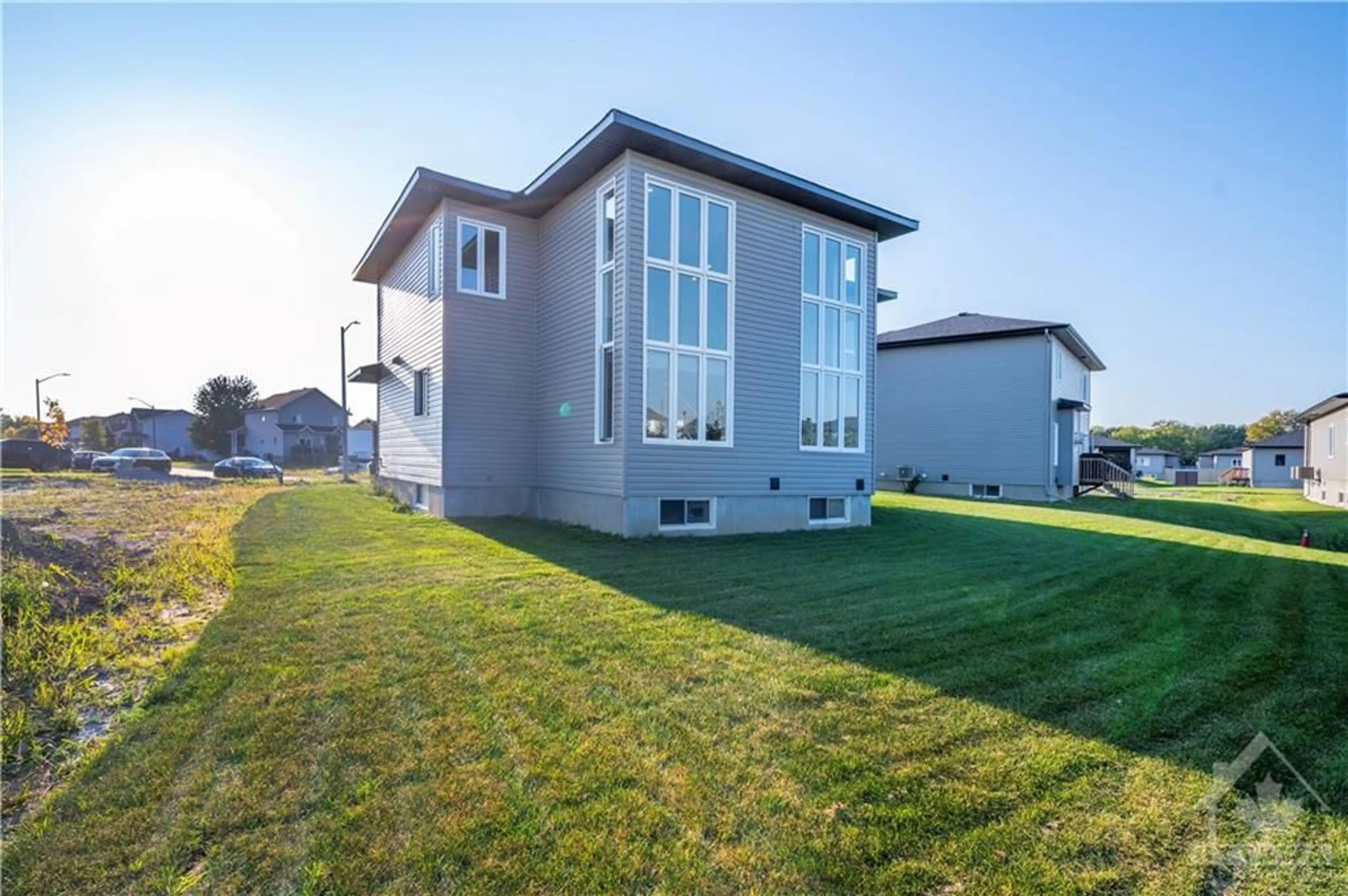 Frontside or backside of a home, the fenced backyard for 67 CHATEAUGUAY St, Embrun Ontario K0A 1W0