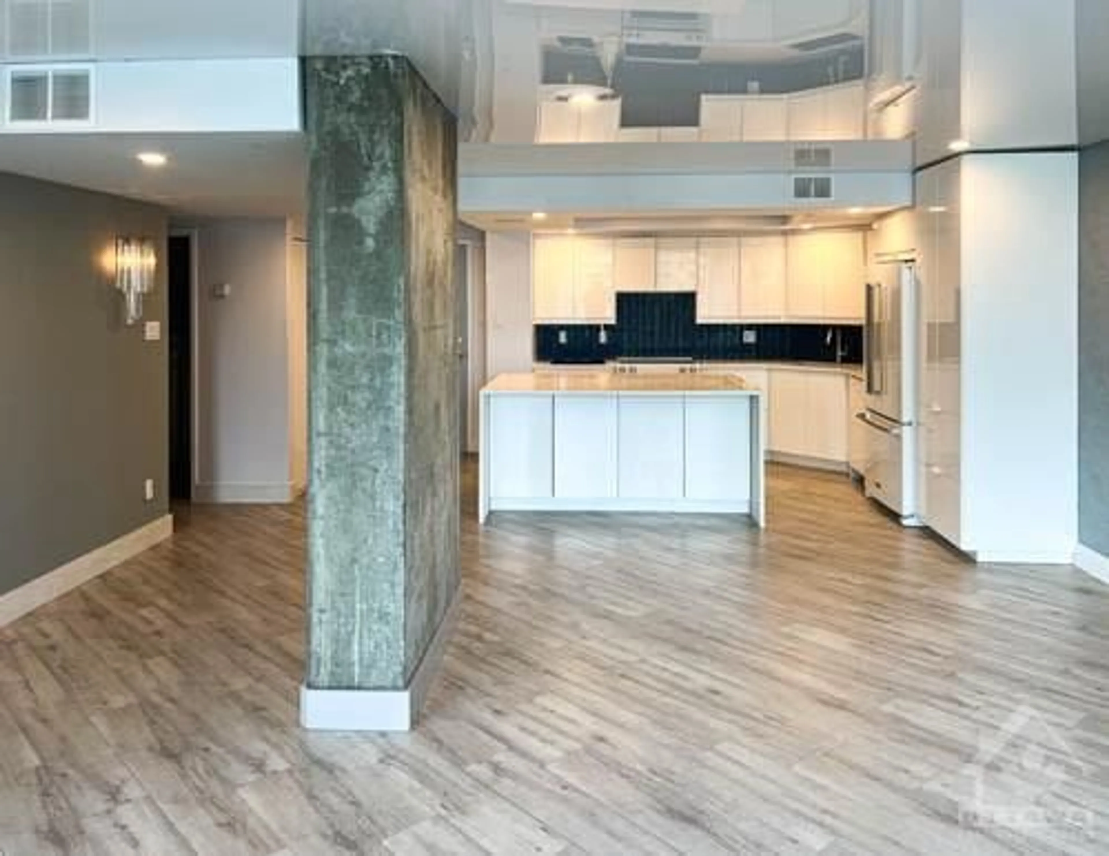 Open concept kitchen for 160 GEORGE St #704, Ottawa Ontario K1N 9M2