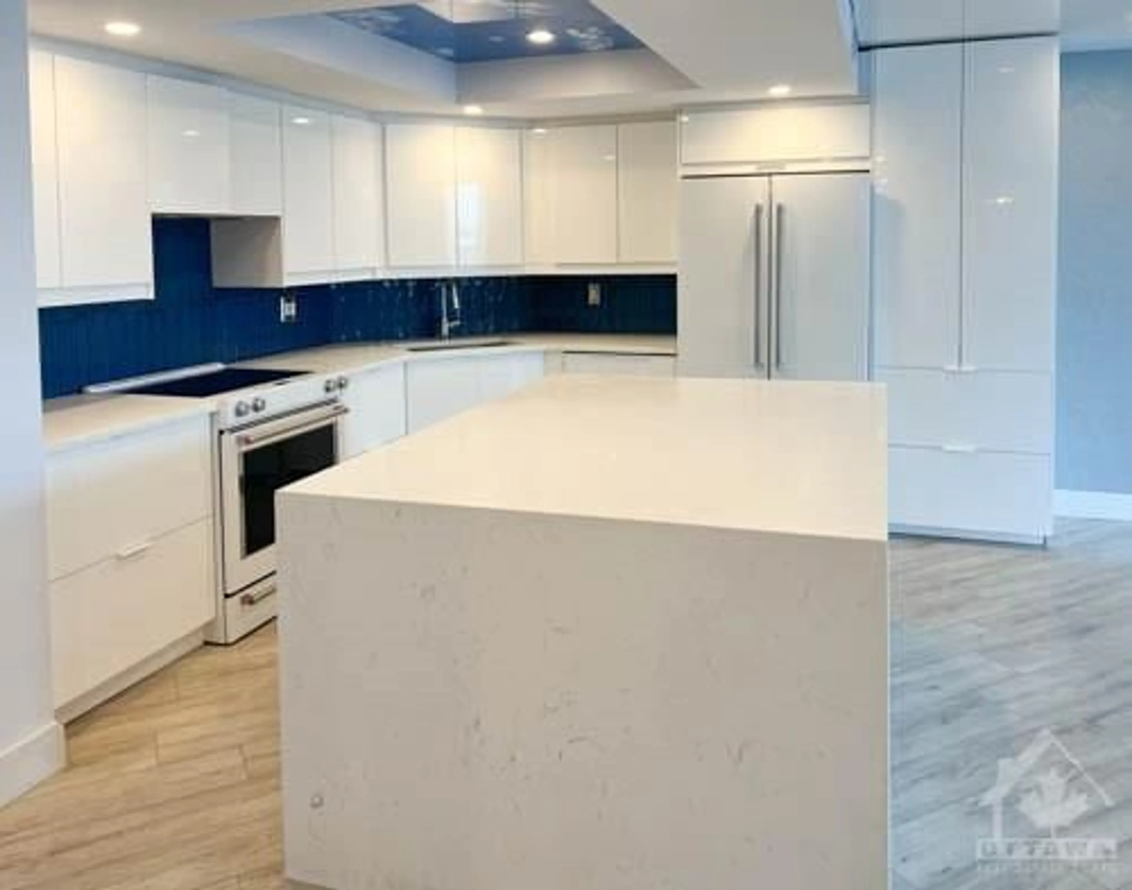 Open concept kitchen for 160 GEORGE St #704, Ottawa Ontario K1N 9M2